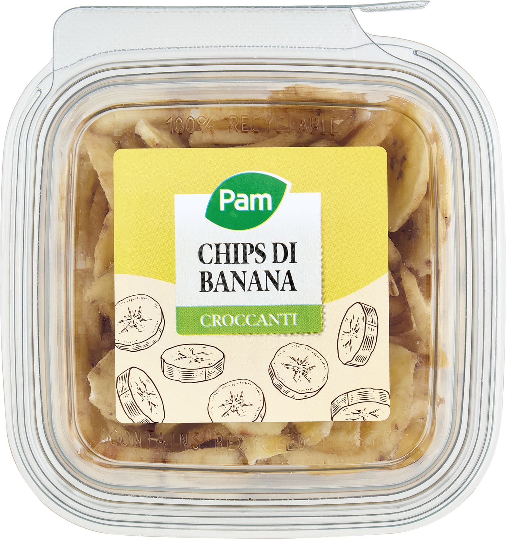 PAM Chips di Banana Croccanti 150 g – immagine 2