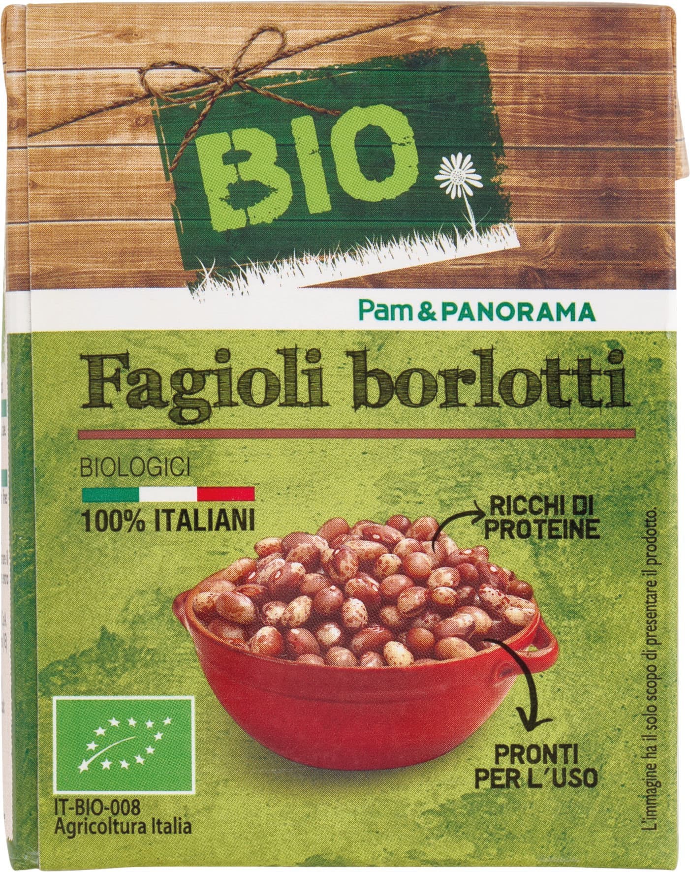 BIO Fagioli borlotti Biologici 380 g – immagine 2