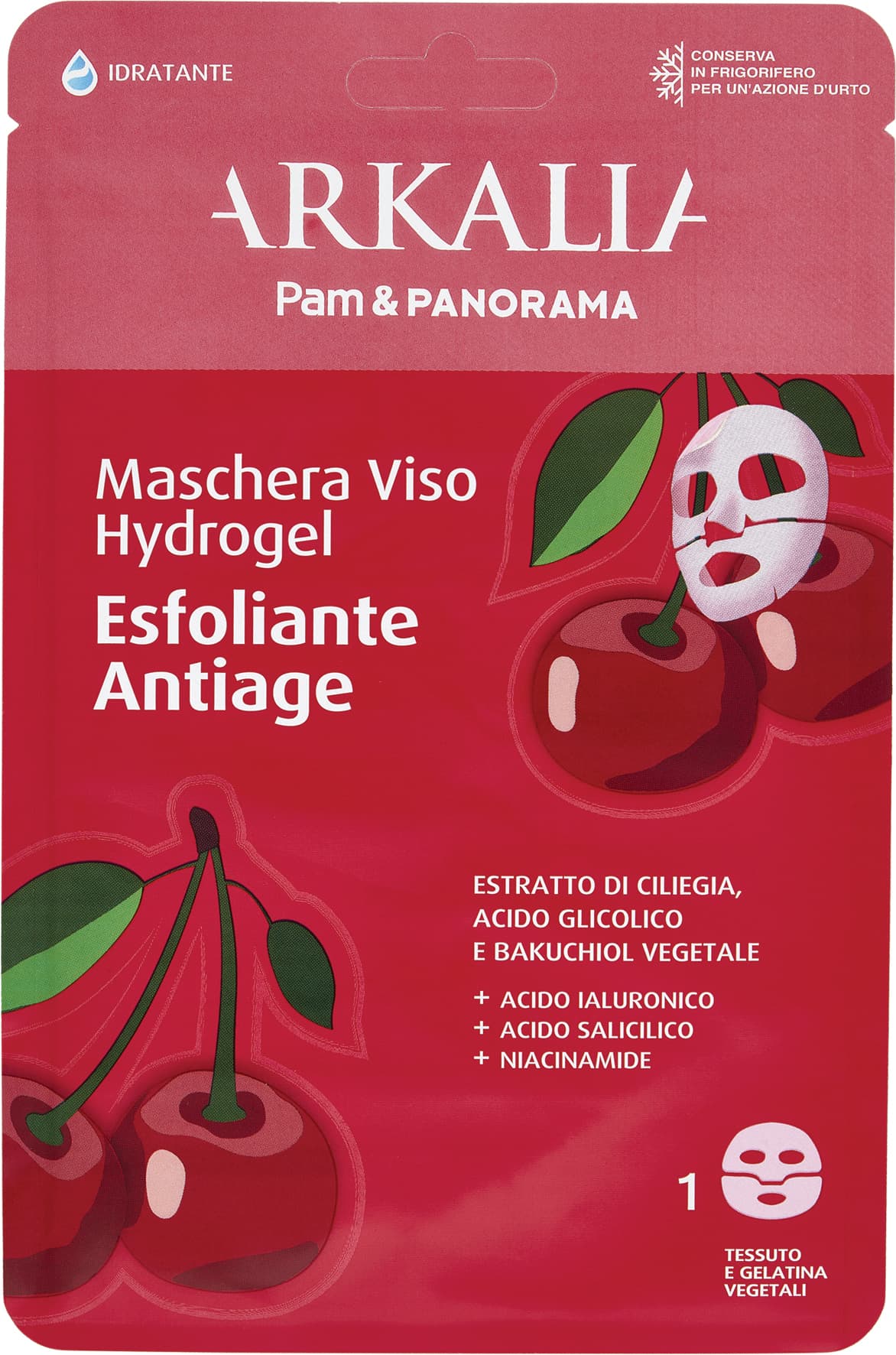 ARKALIA Maschera Viso Hydrogel Esfoliante Antiage 1 pz – immagine 2