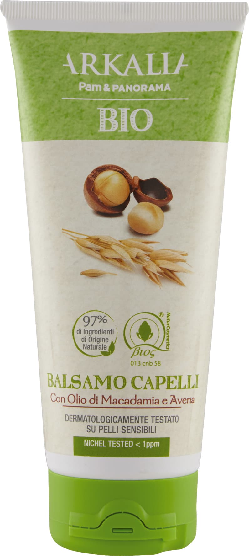 ARKALIA BIO Balsamo Capelli con Olio di Macadamia e Avena 200 ml – immagine 2