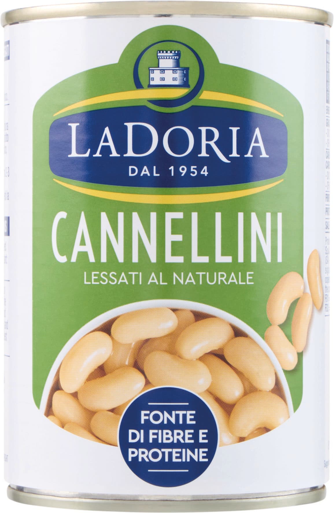 La Doria Cannellini Lessati al Naturale 400 g – immagine 2