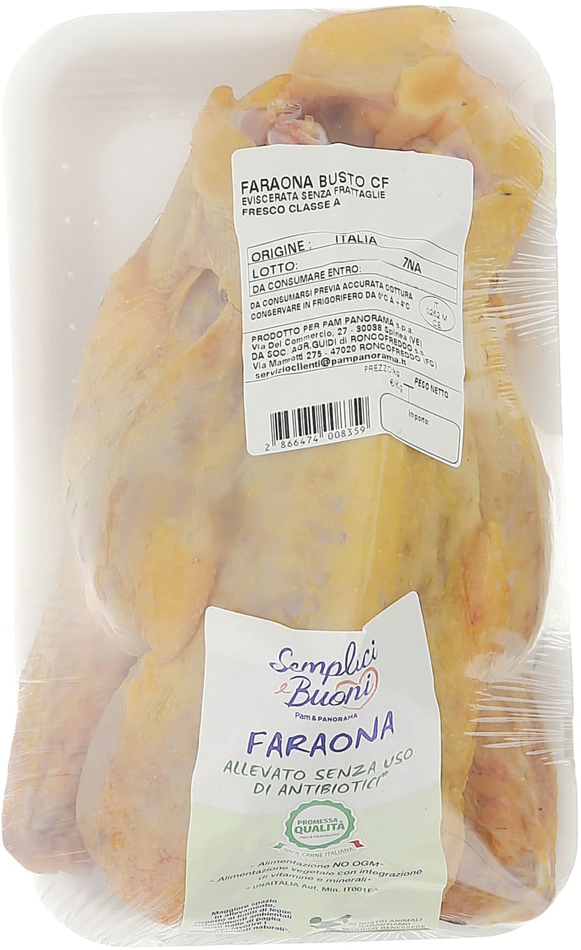 Faraona busto senza antibiotici – immagine 2