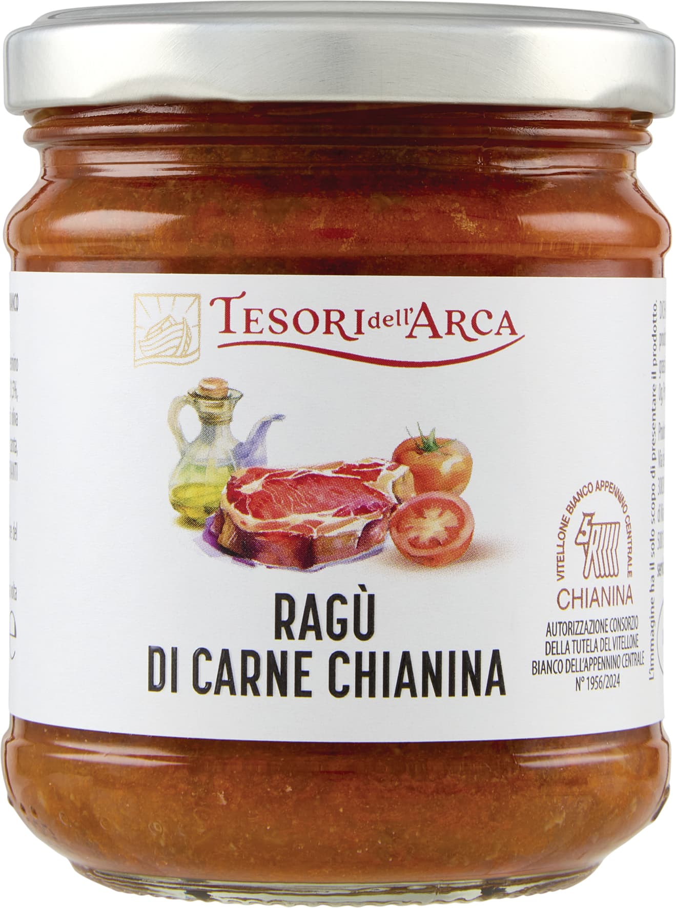 TESORI DELL'ARCA Ragù di Carne Chianina 180 g – immagine 2