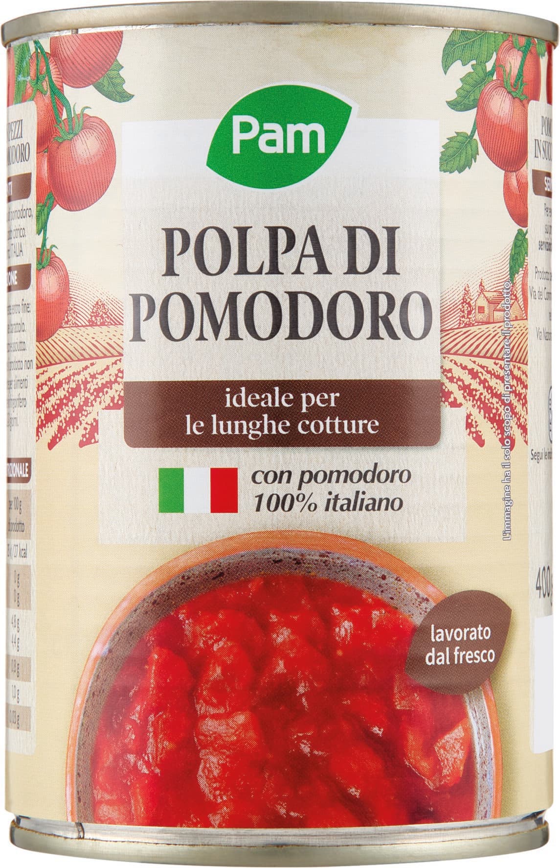 PAM Polpa di Pomodoro 400 g – immagine 2