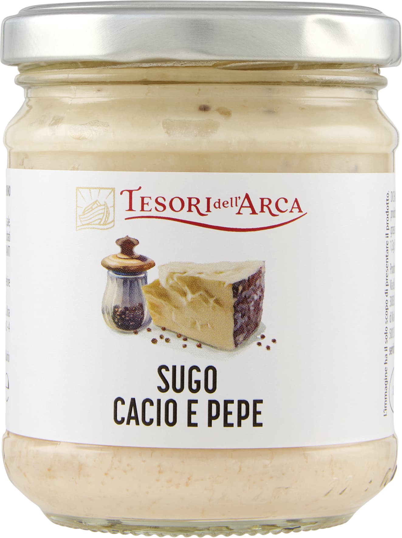 TESORI DELL'ARCA Sugo Cacio e Pepe 180 g – immagine 2
