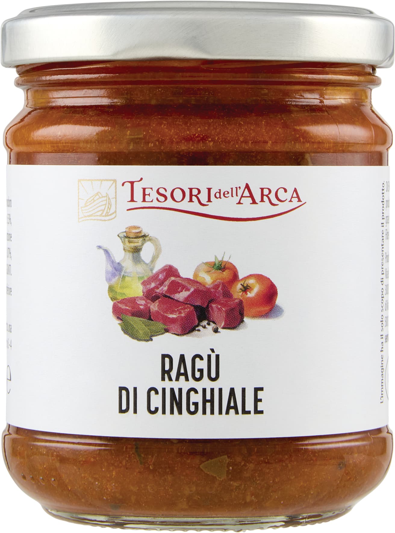 TESORI DELL'ARCA Ragù di Cinghiale 180 g – immagine 2