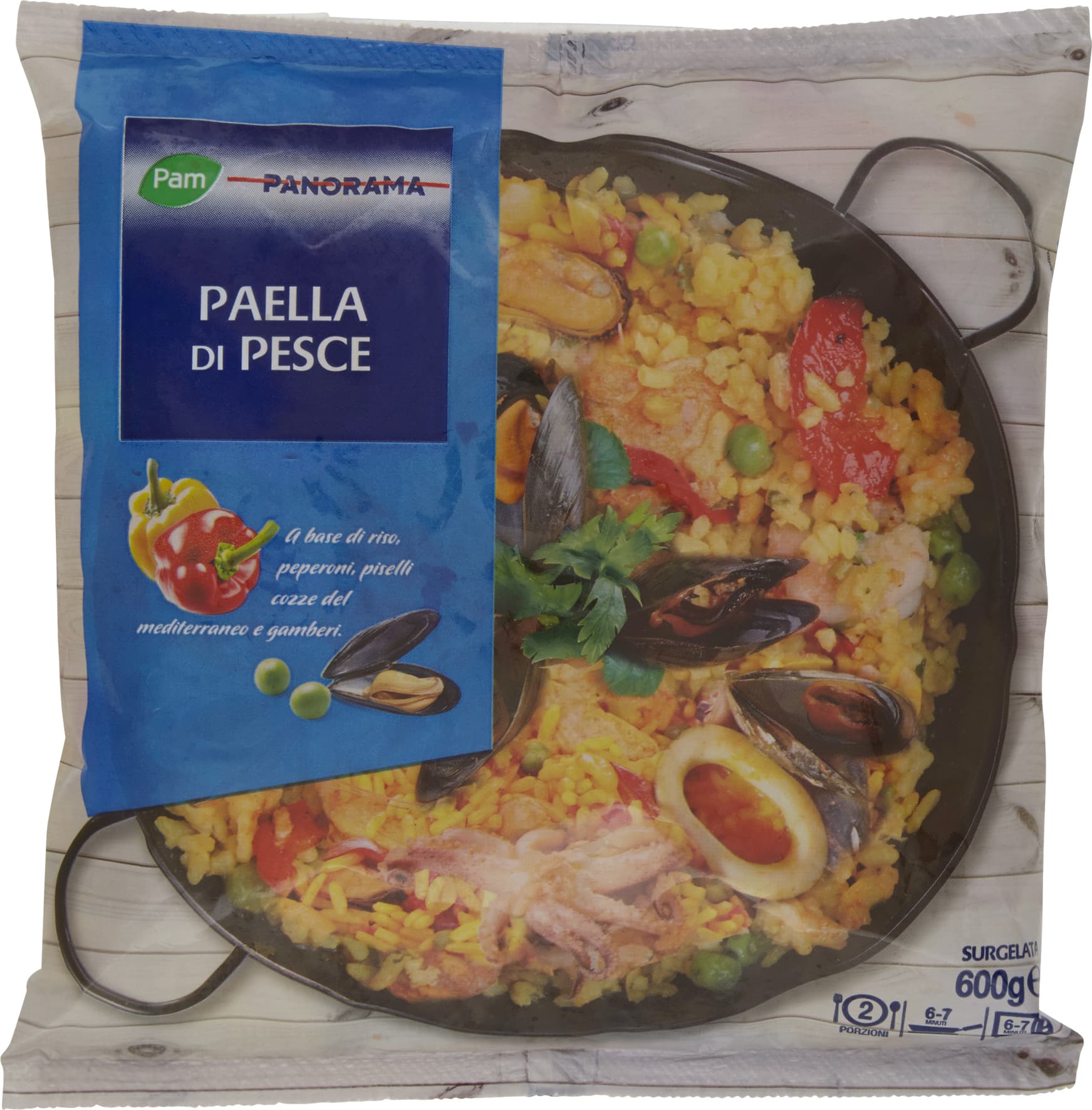 PAM PANORAMA Paella di Pesce Surgelata 600 g – immagine 2