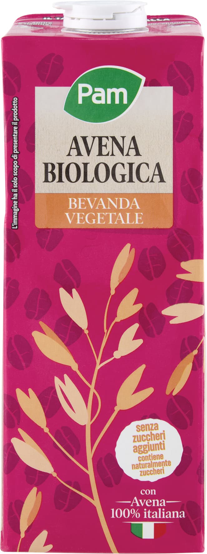 PAM Avena Biologica Bevanda Vegetale 1 L – immagine 2