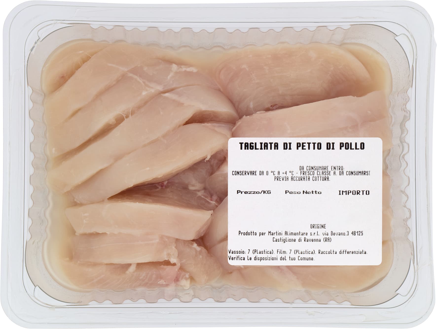 Tagliata di Petto di Pollo 0,400 kg – immagine 2