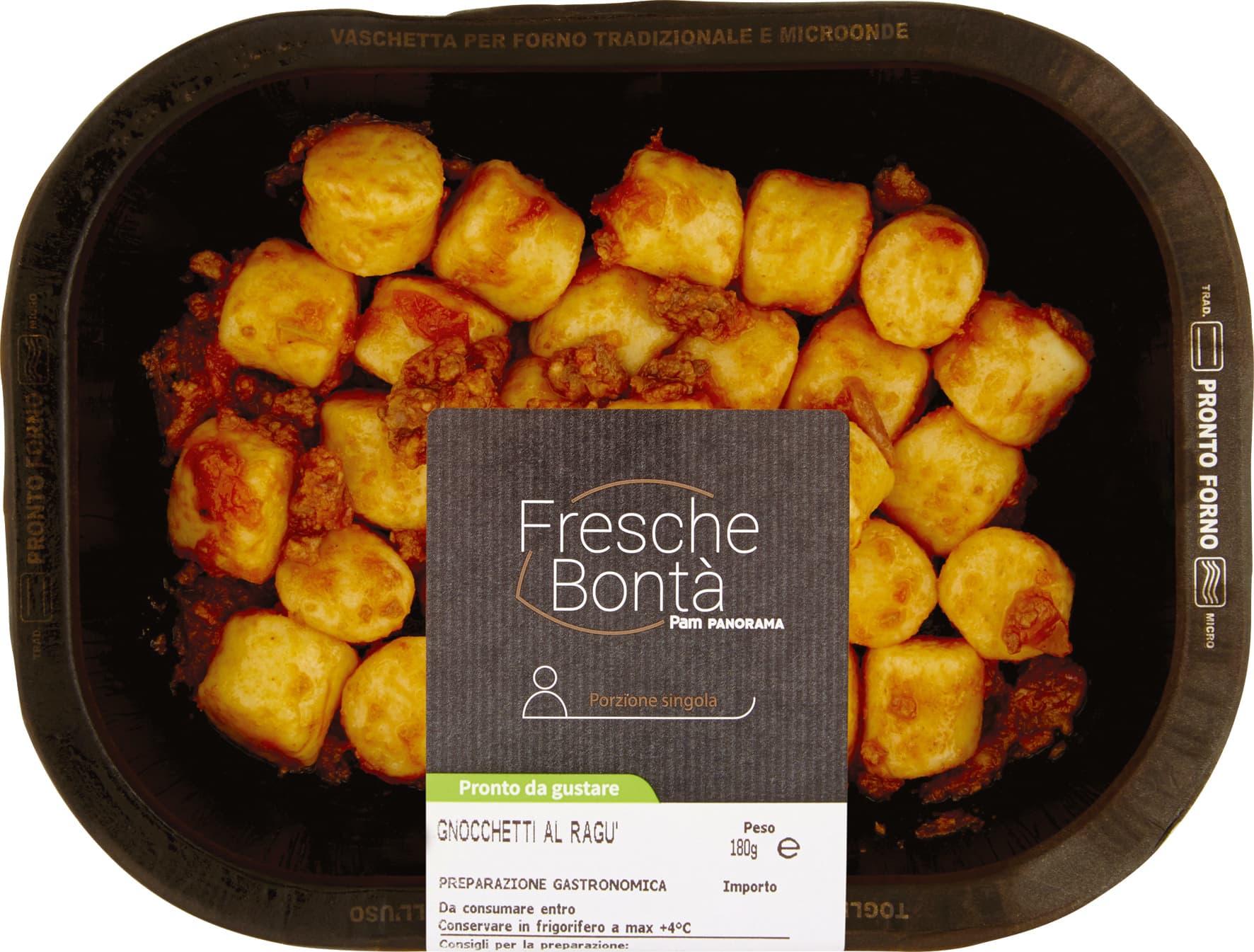 FRESCHE BONTÁ Gnocchetti al Ragù 180 g – immagine 2
