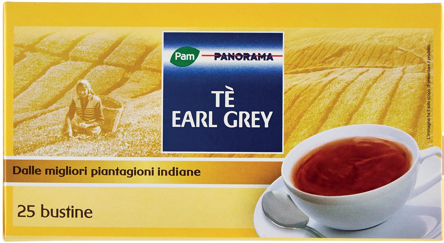 PAM PANORAMA Tè Earl Grey 50g (2g x 25) – immagine 2