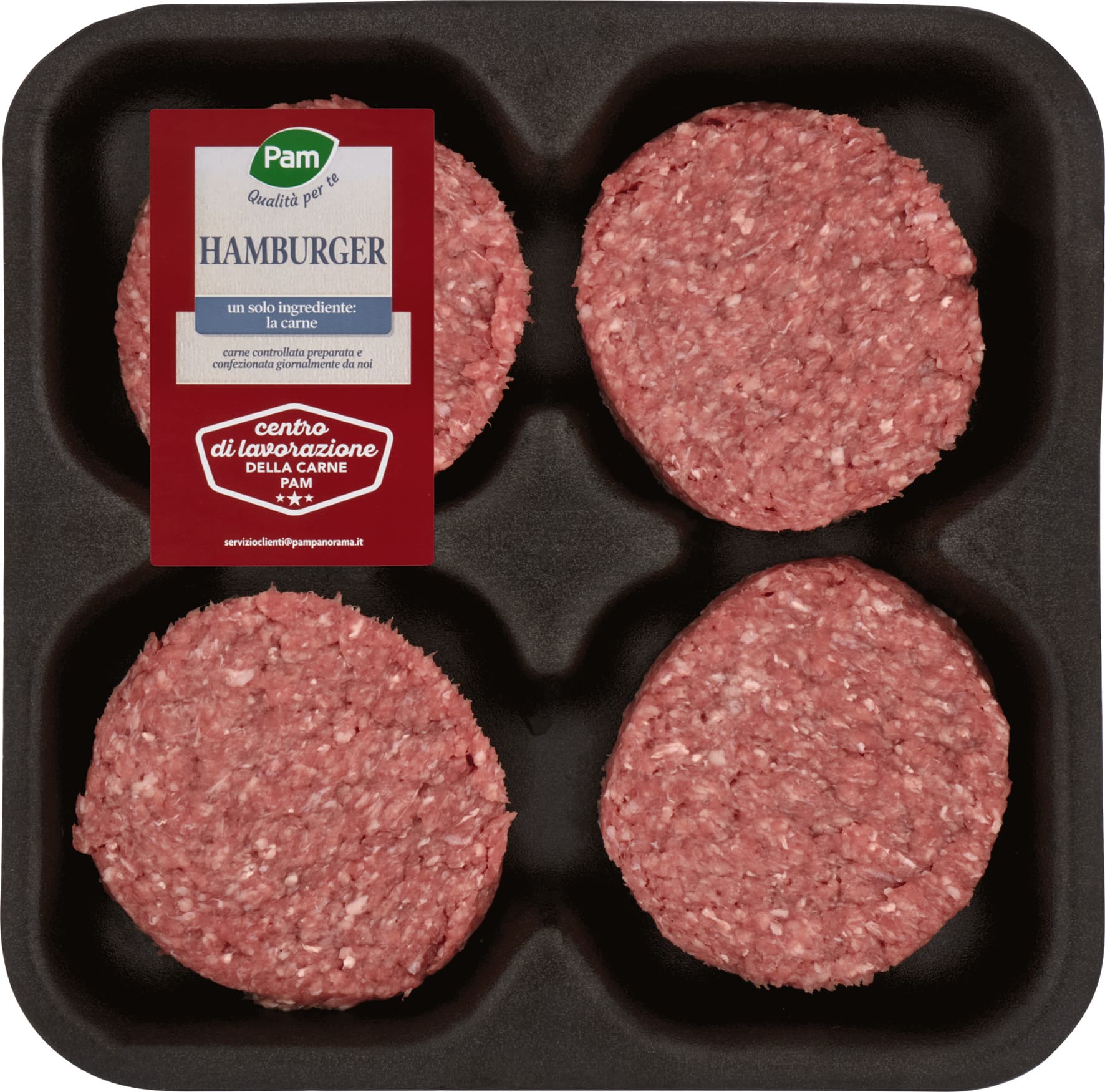 PAM Qualità per te Hamburger Misto Suino - Bovino Adulto 400 g – immagine 2