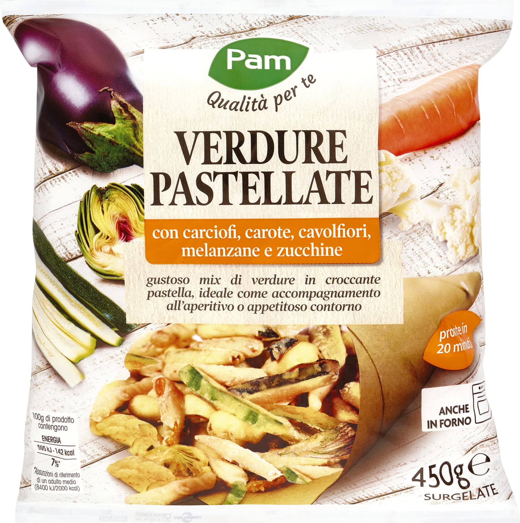 PAM PANORAMA Verdure Miste Pastellate 450 g – immagine 2