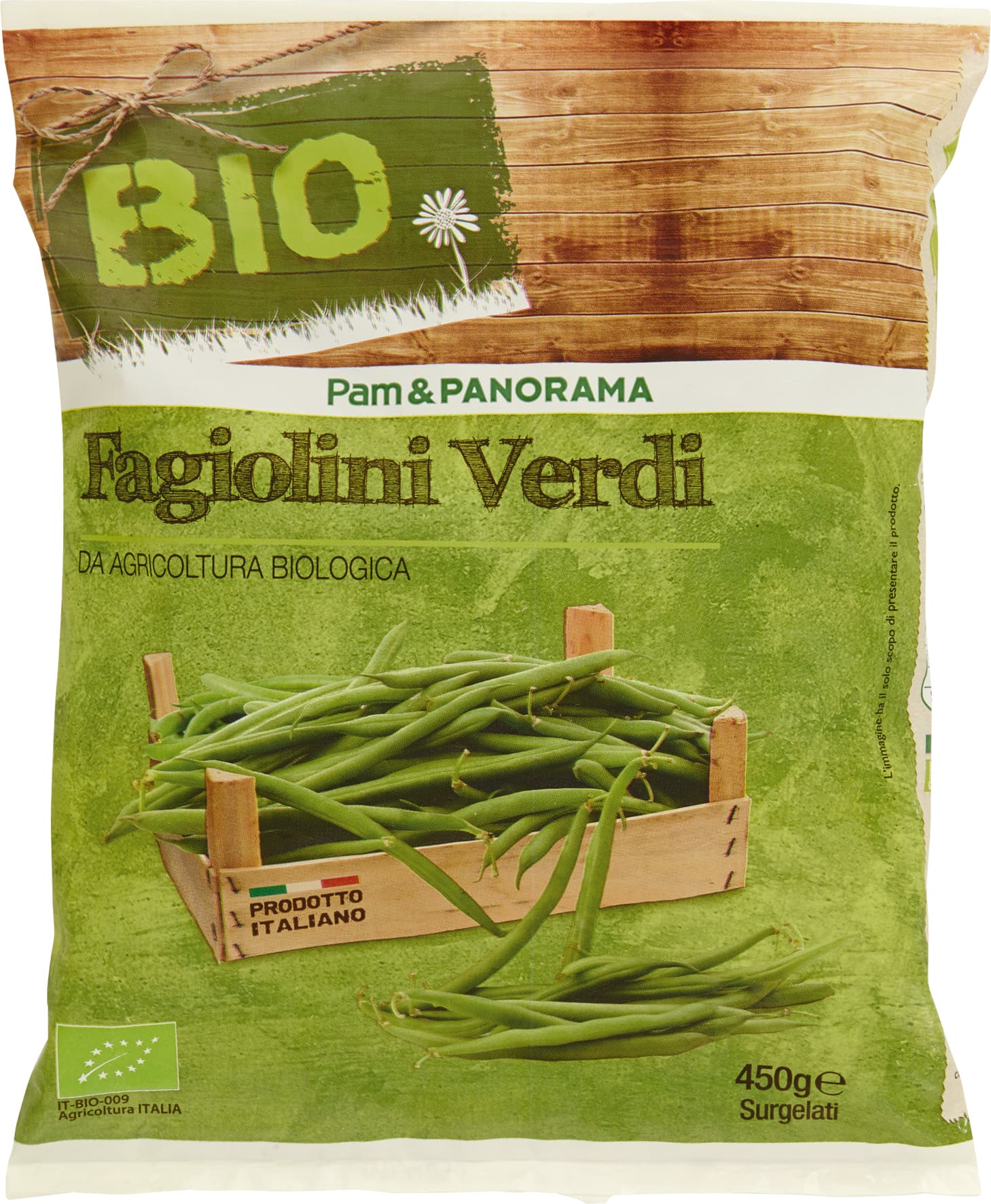 BIO Fagiolini Verdi Surgelati 450 g – immagine 2