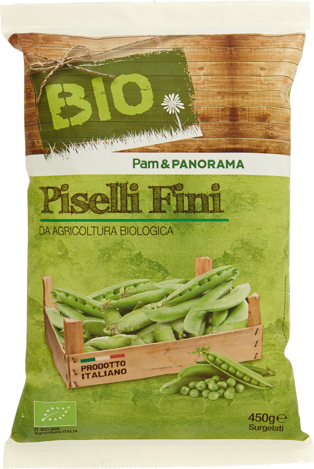 BIO Piselli Fini Surgelati 450 g – immagine 2