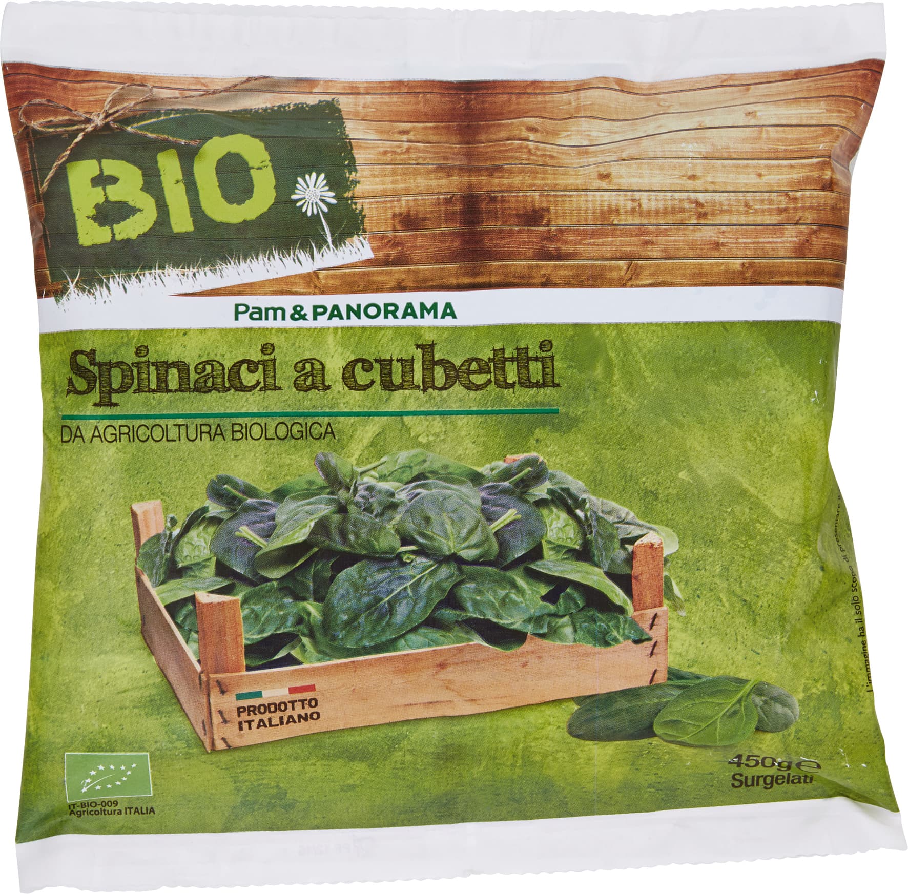 BIO Spinaci a cubetti Surgelati 450 g – immagine 2