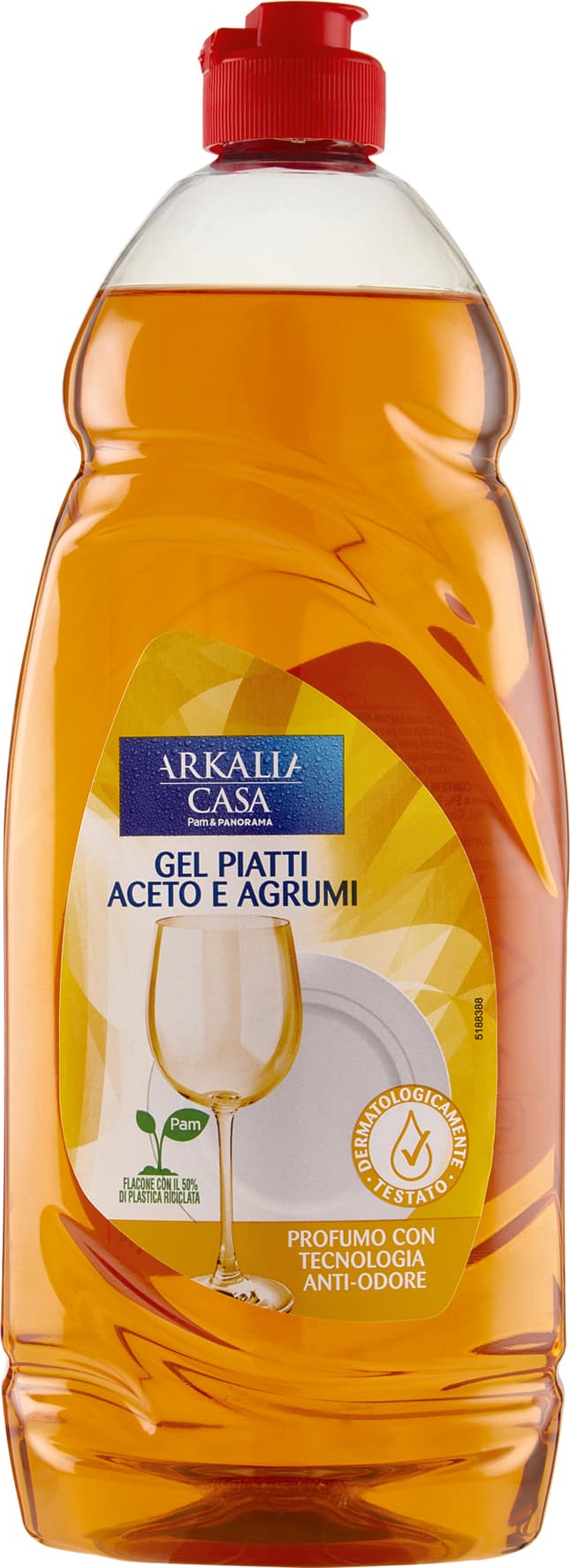 ARKALIA CASA Gel Piatti Aceto e Agrumi 1 L – immagine 2