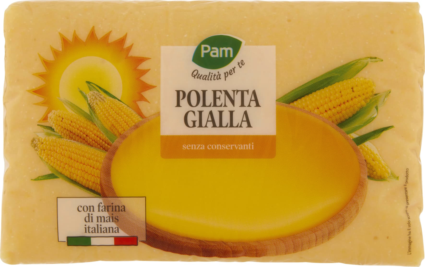 PAM PANORAMA Polenta gialla 1 kg – immagine 2
