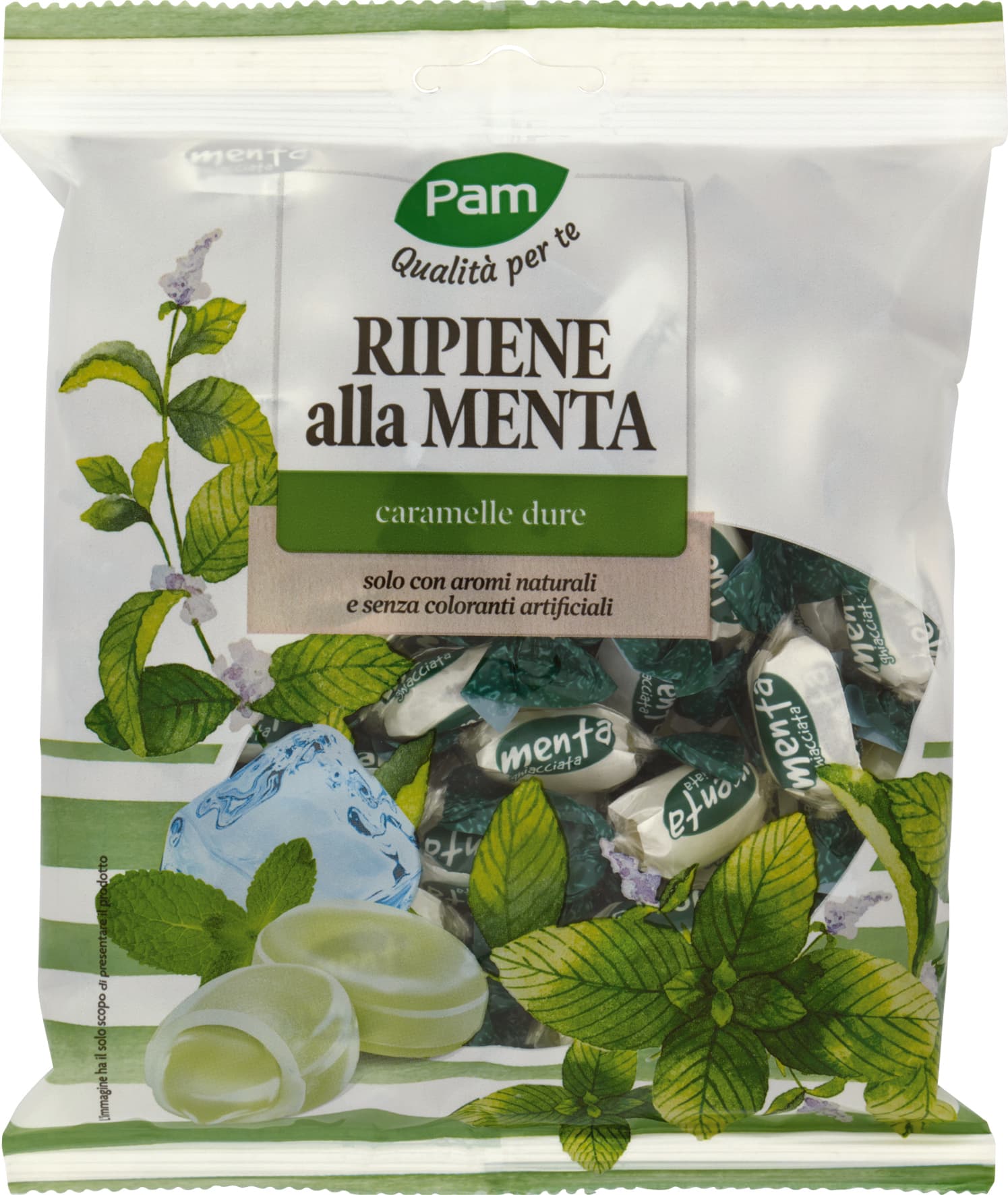 PAM PANORAMA Caramelle Ripiene menta ghiacciata 200 g – immagine 2