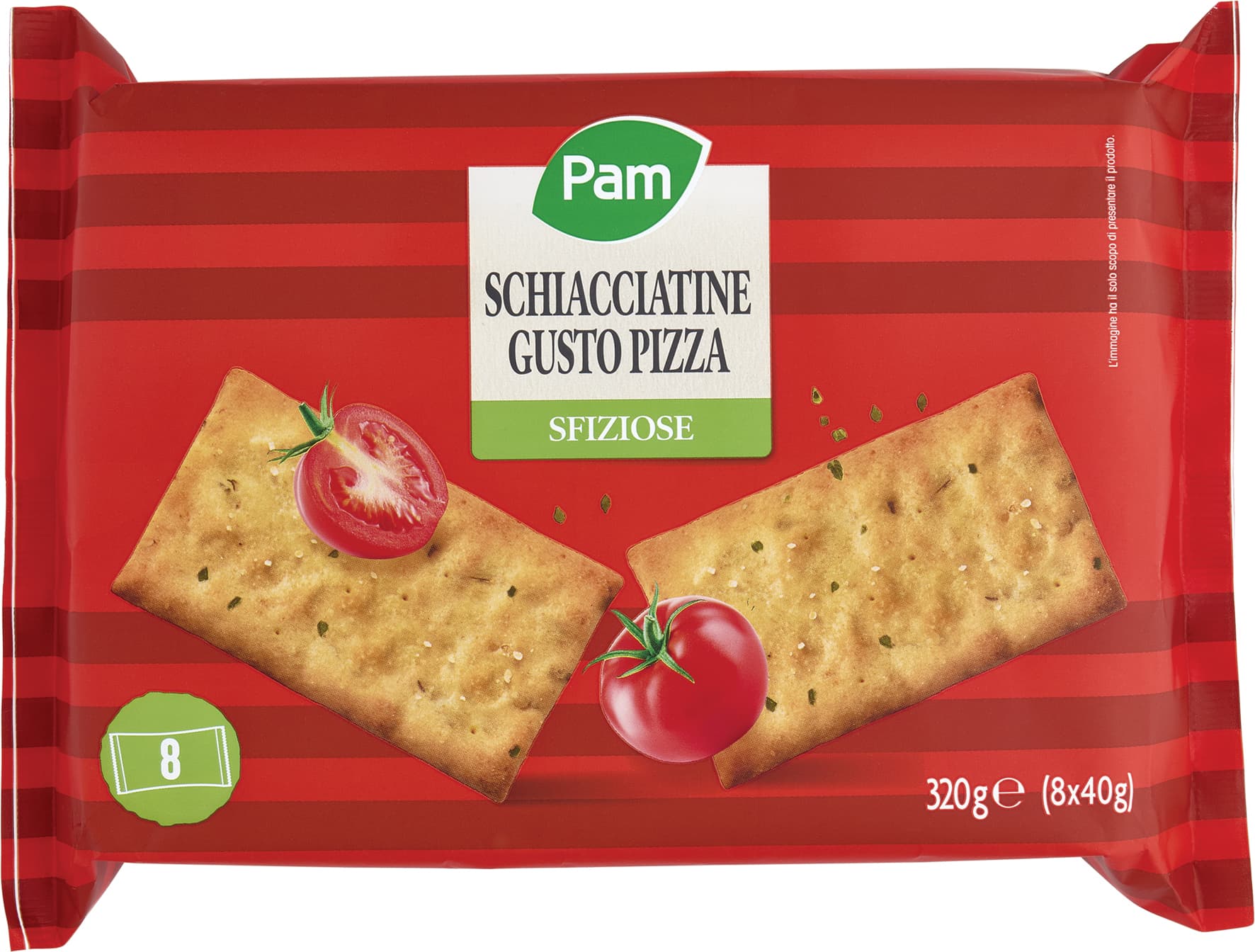 Schiacciatine Gusto Pizza 8 x 40 g – immagine 2