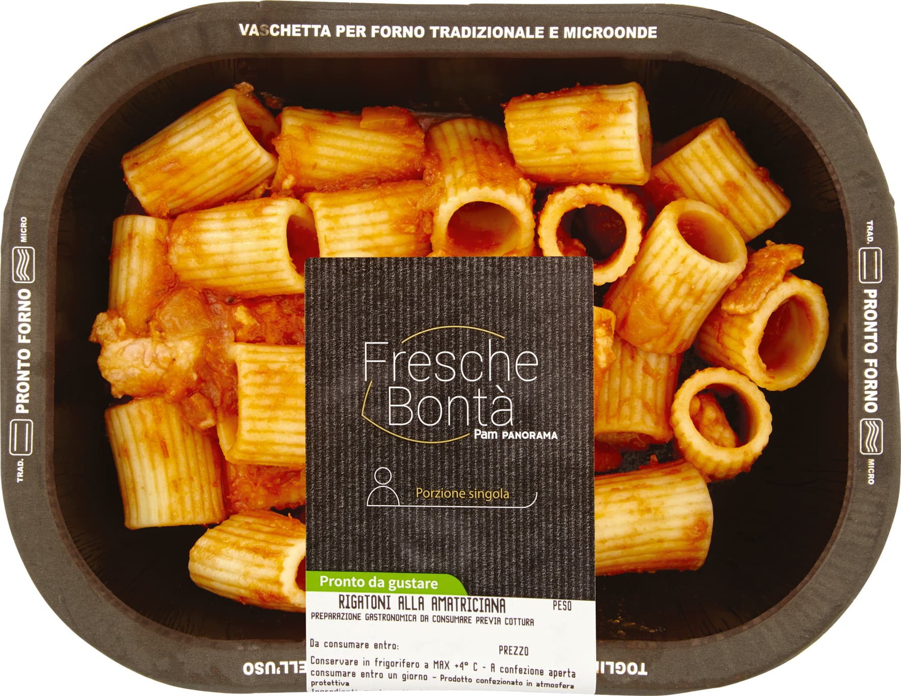 FRESCHE BONTÁ Rigatoni alla Amatriciana 180 g – immagine 2