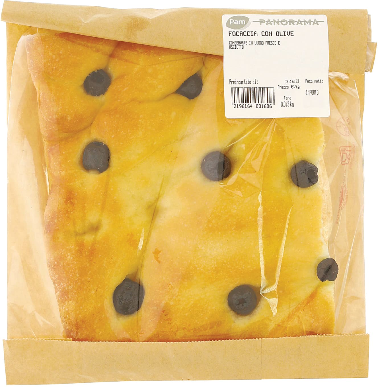 Focaccia con olive – immagine 2