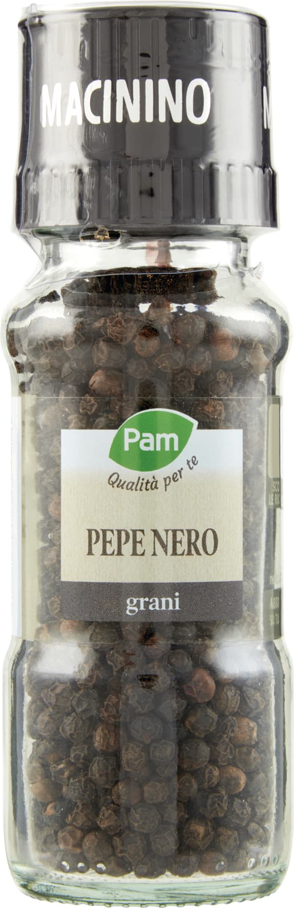 PAM Qualità per te Pepe Nero grani Macinino 45 g – immagine 2