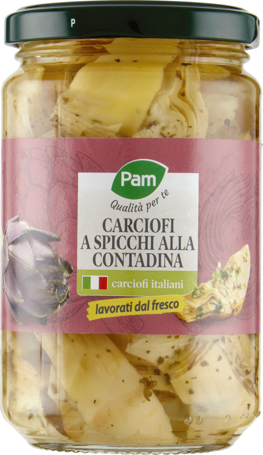PAM Qualità per te Carciofi a Spicchi alla Contadina 290 g – immagine 2