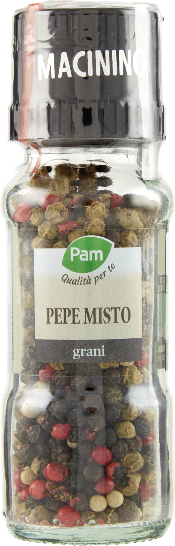 PAM Qualità per te Pepe Misto grani Macinino 40 g – immagine 2