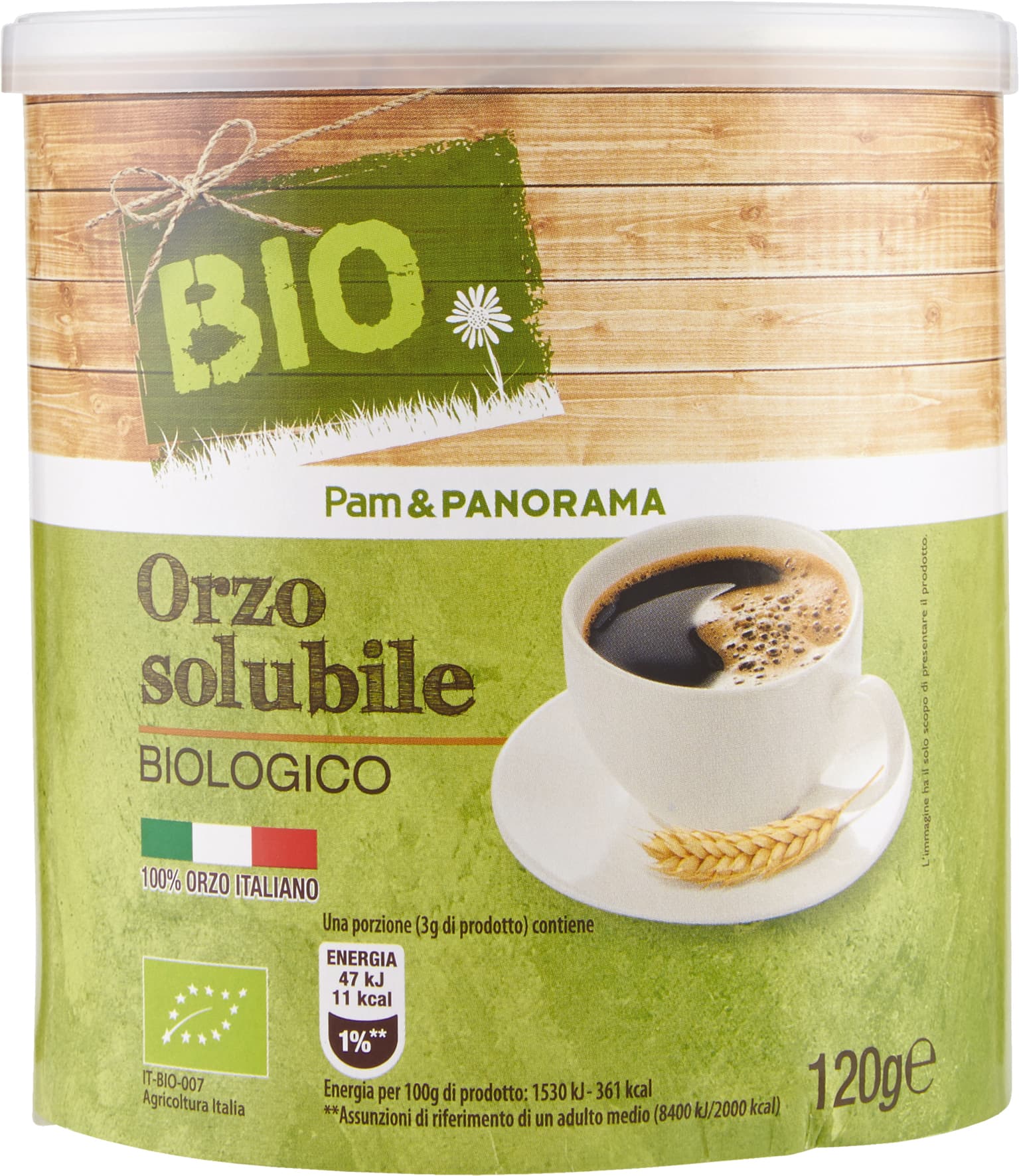 BIO Orzo solubile Biologico 120 g – immagine 2
