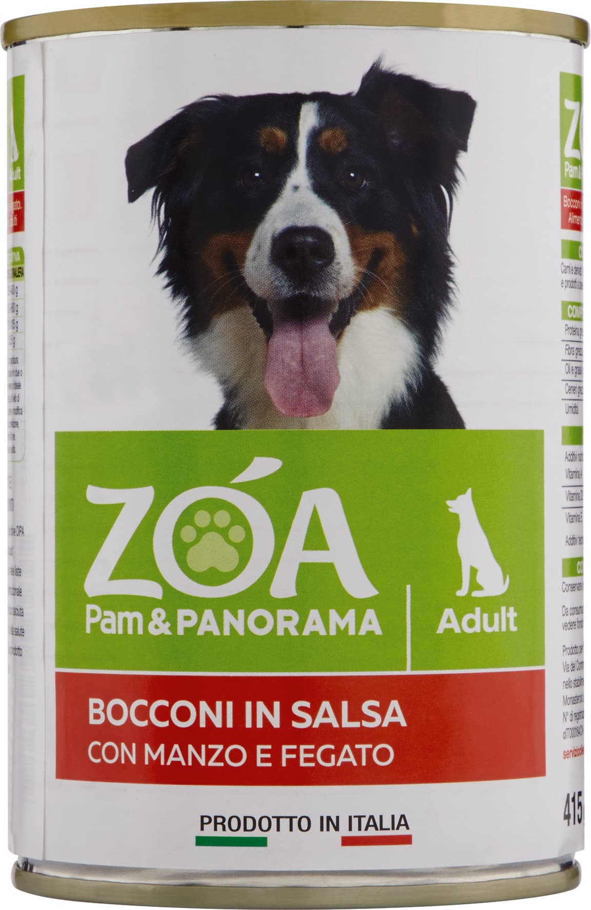 ZOA Adult Bocconi in Salsa con Manzo e Fegato 415 g – immagine 2