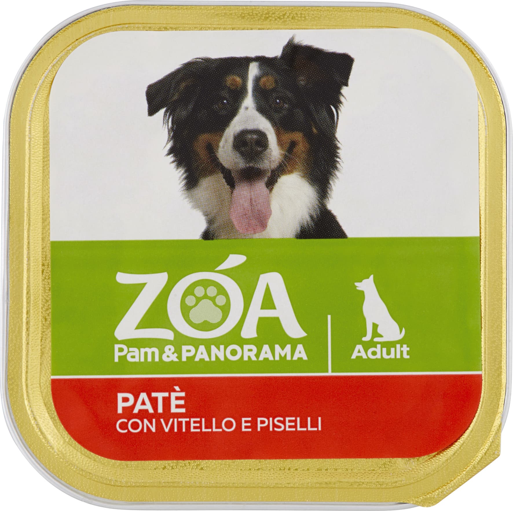 ZOA Adult Patè con Vitello e Piselli 150 g – immagine 2