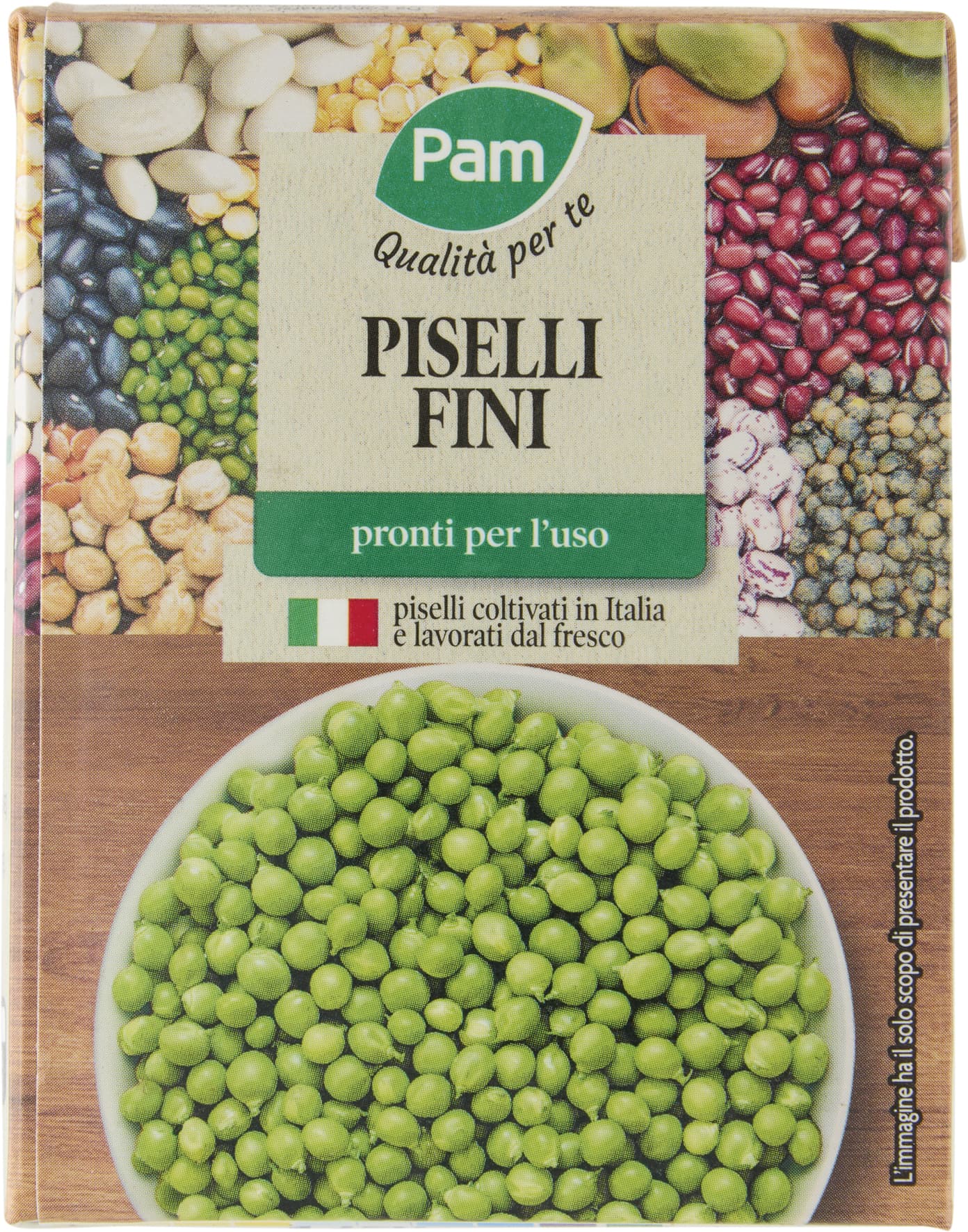 PAM Qualità per te Piselli Fini 380 g – immagine 2