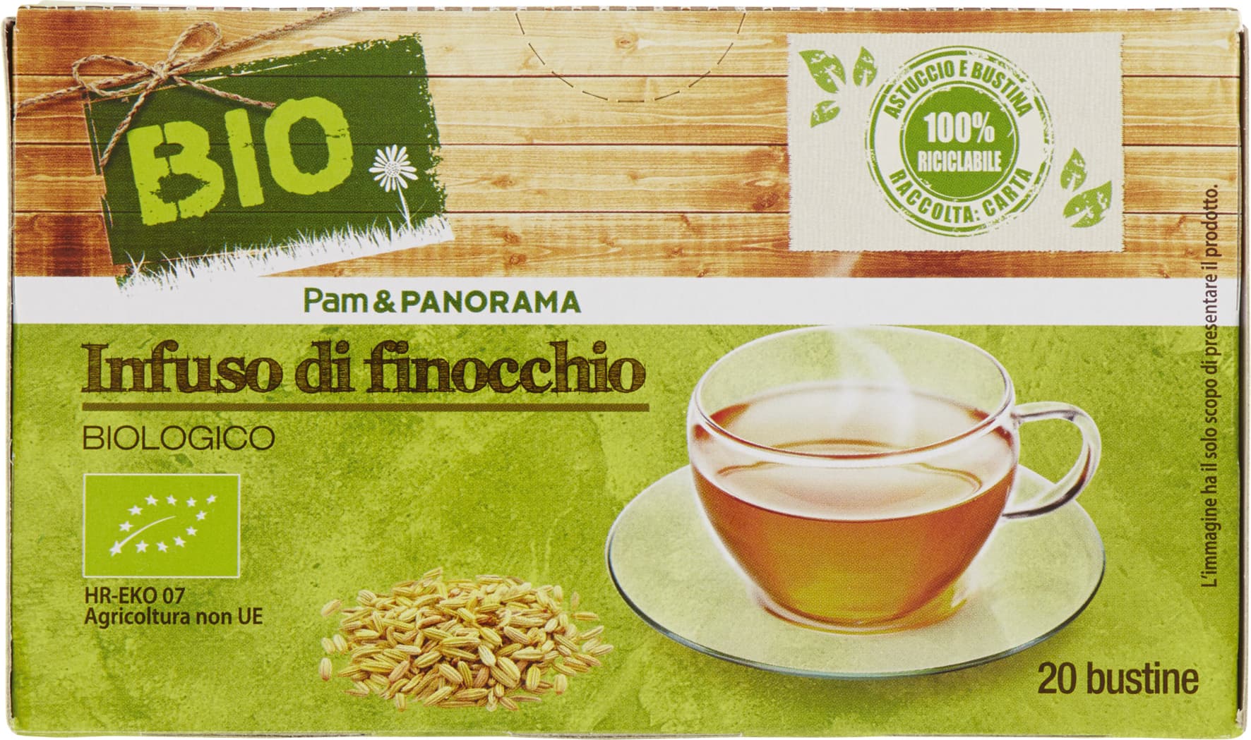 BIO Tisana di finocchio 40g (2g x 20) – immagine 2