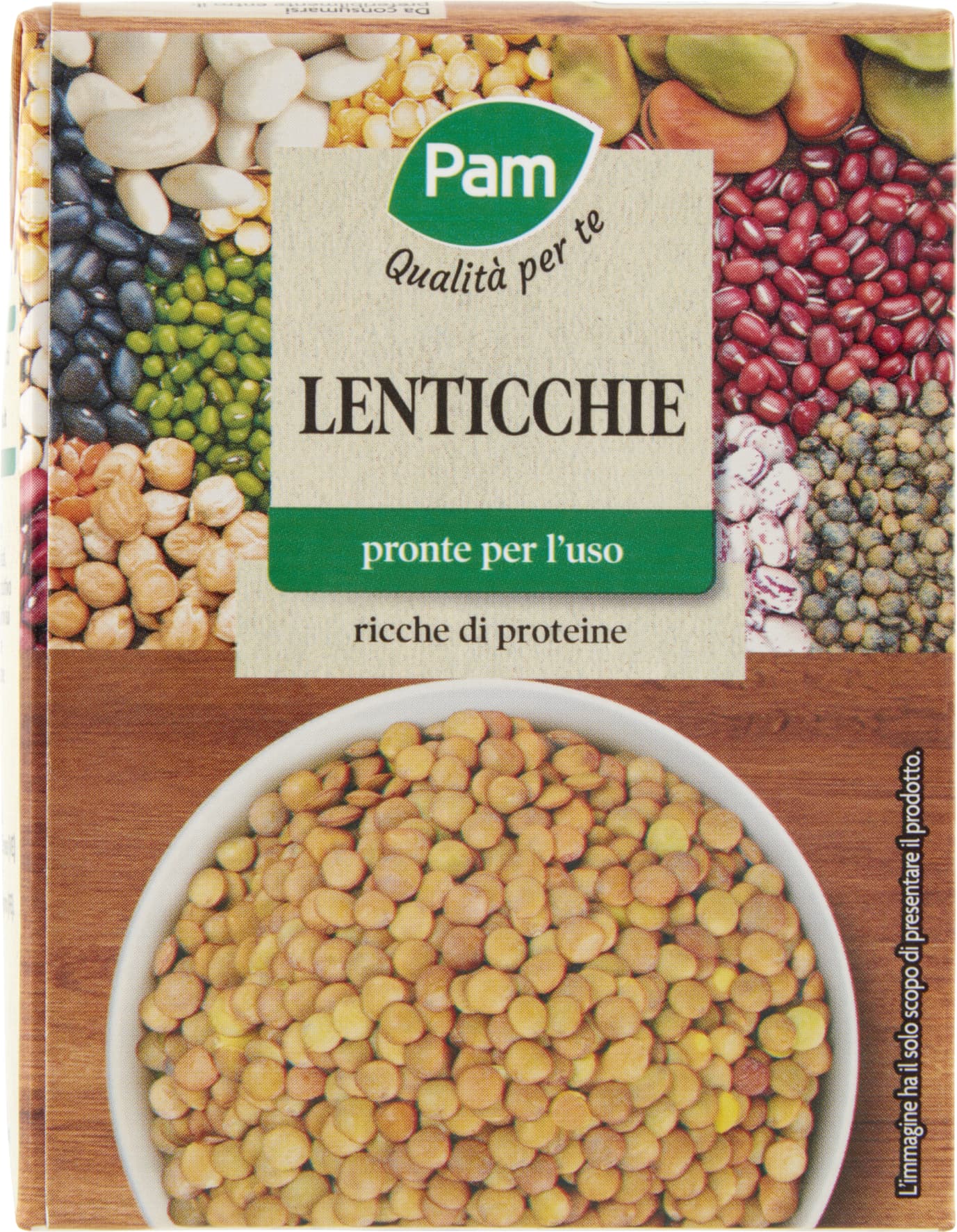 PAM PANORAMA Lenticchie 380 g – immagine 2