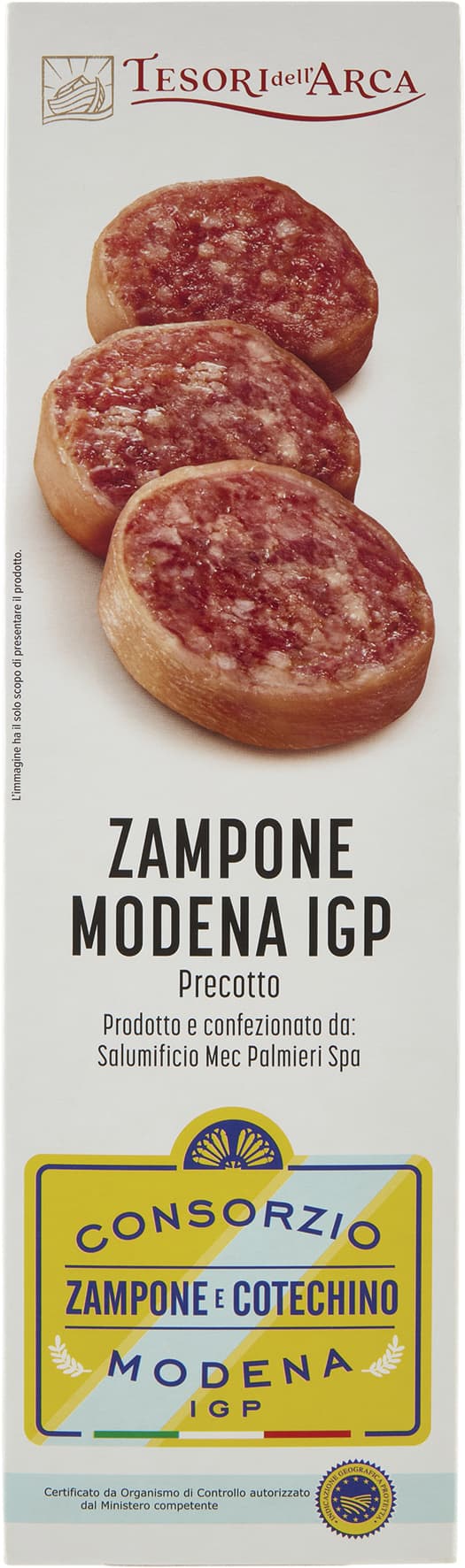 TESORI DELL'ARCA Zampone Modena IGP Precotto 1000 g – immagine 2