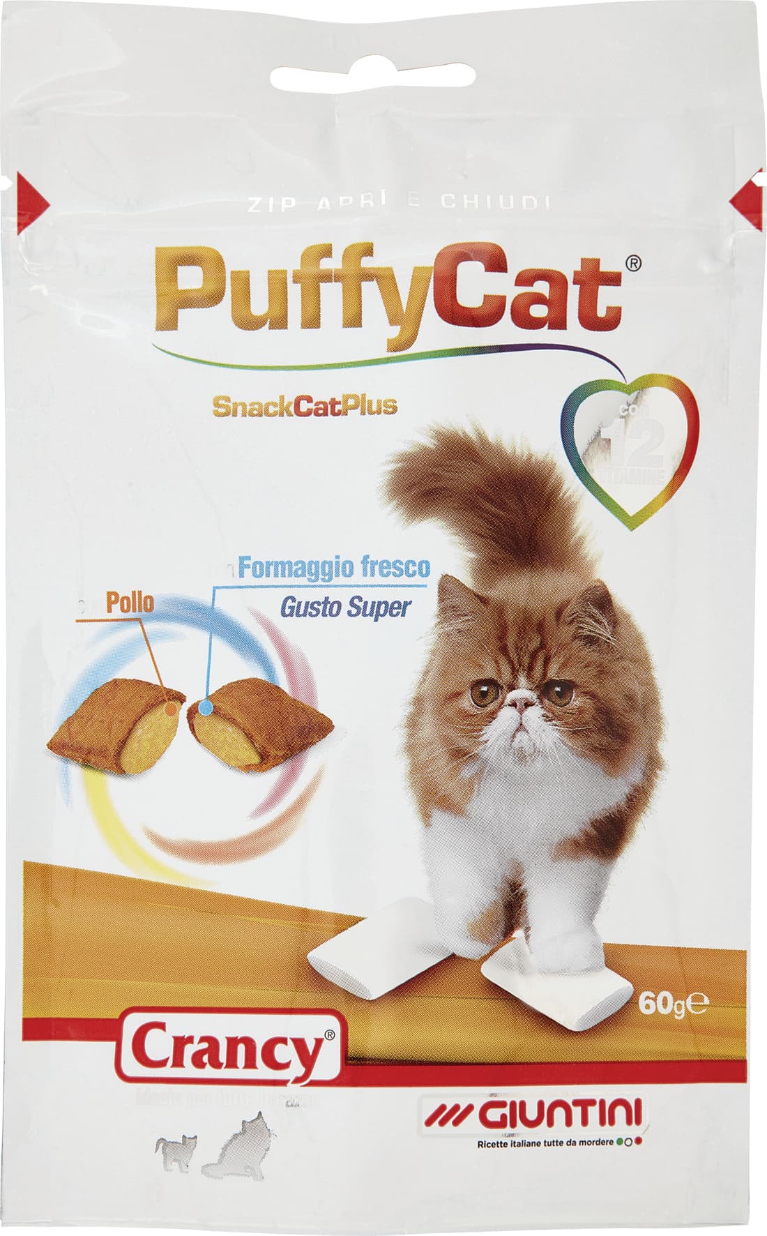 Snack cat plus con formaggio fresco – immagine 2