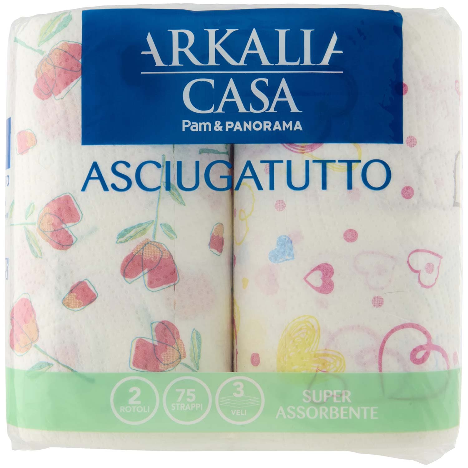 PAM Qualità per te Asciugatutto 3 veli 2 Rotoli – immagine 3
