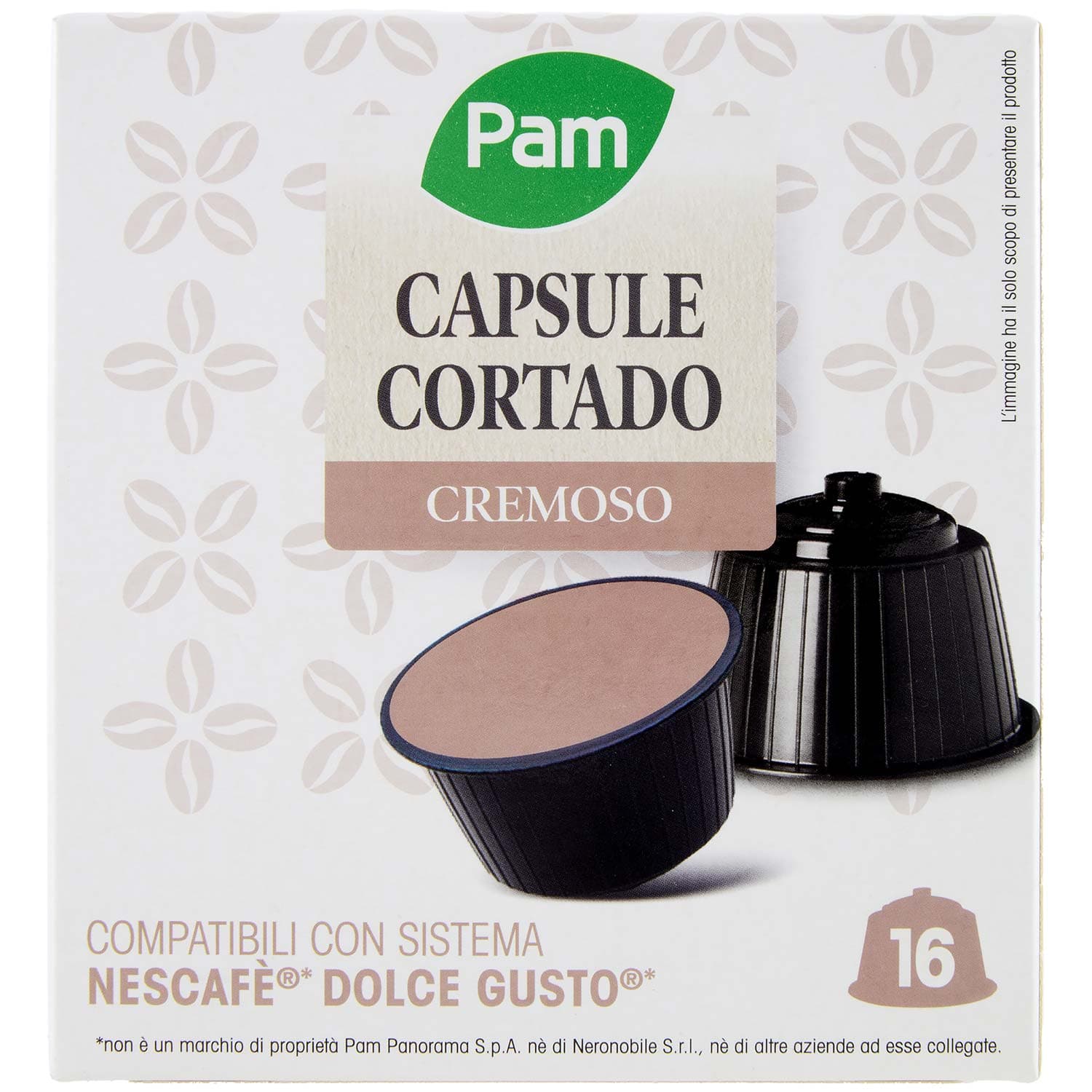 PAM Capsule Cortado Cremoso Compatibili Nescafè* Dolce Gusto* 100,8g (16x6,3g) – immagine 5