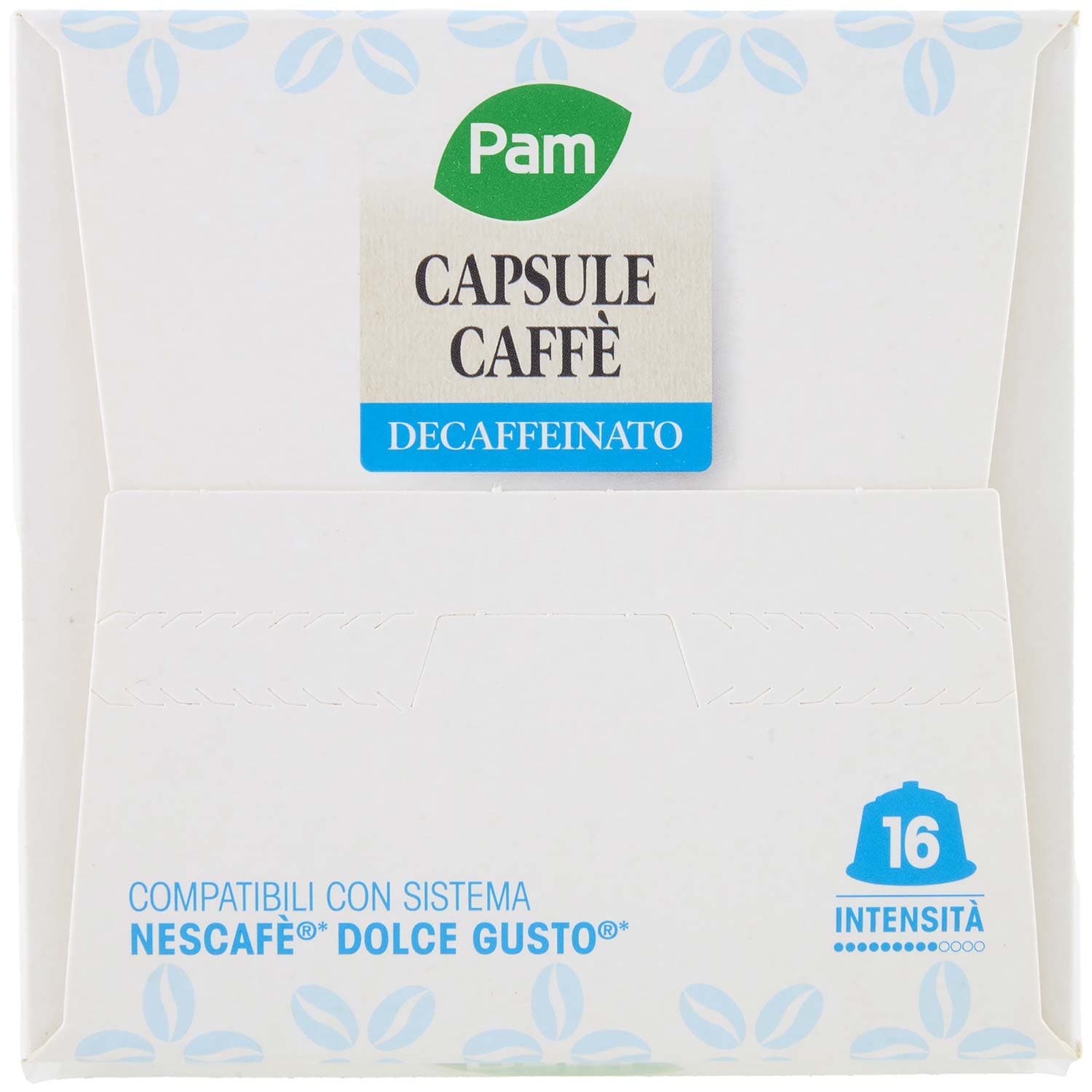 PAM Capsule Caffè Decaffeinato Compatibili Nescafè* Dolce Gusto* 120g (16x7,5g) – immagine 7