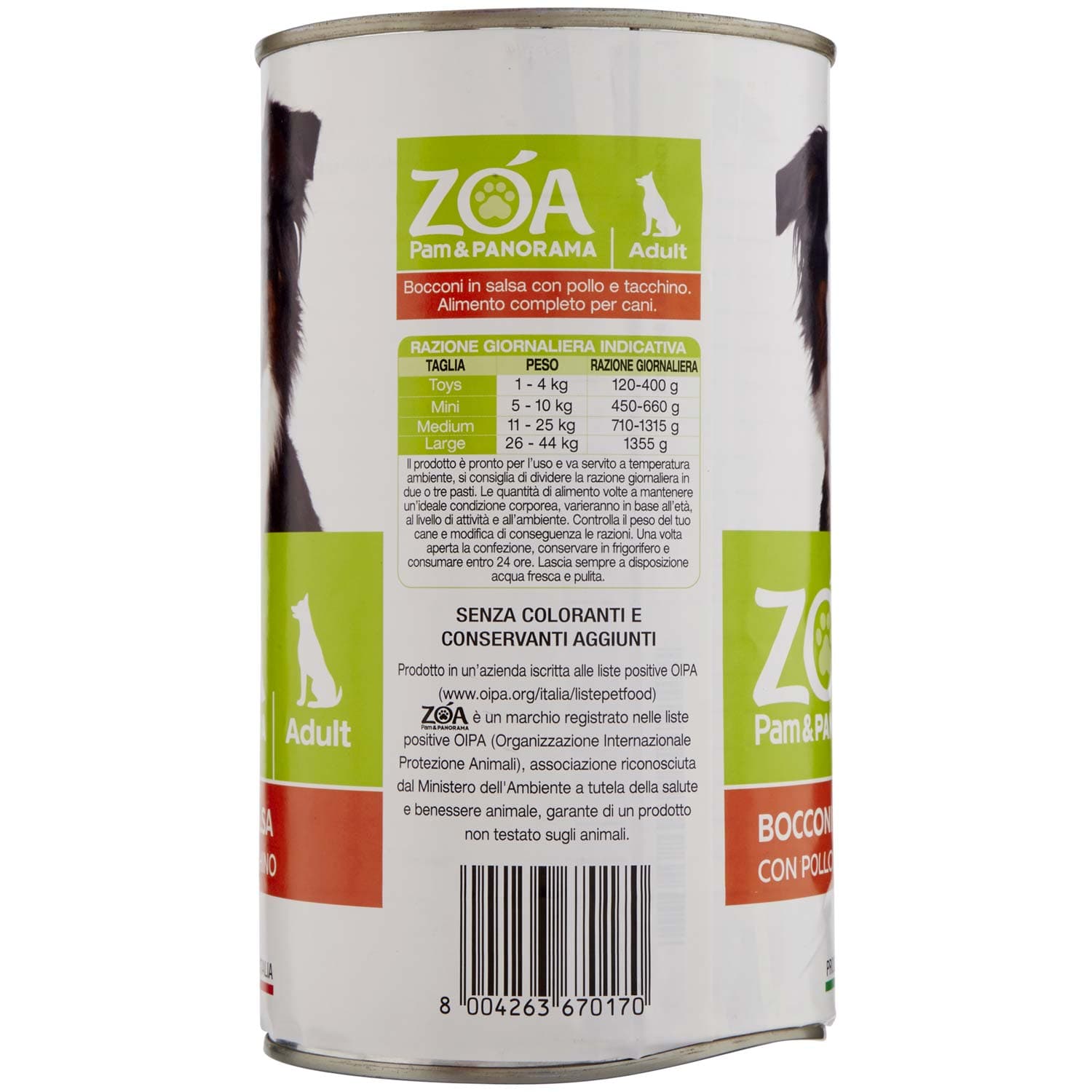 ZOA Adult Bocconi in Salsa con Pollo e Tacchino 1230 g – immagine 6