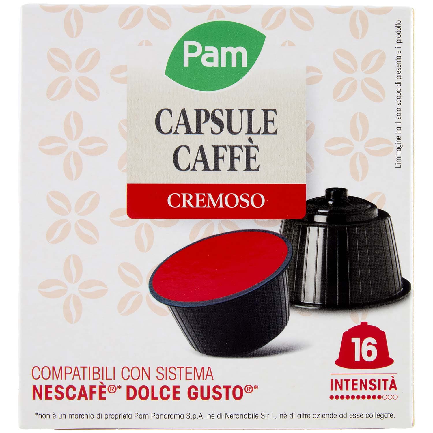 PAM Capsule Caffè Cremoso Compatibili Nescafè* Dolce Gusto* 120g (16x7,5g) – immagine 5