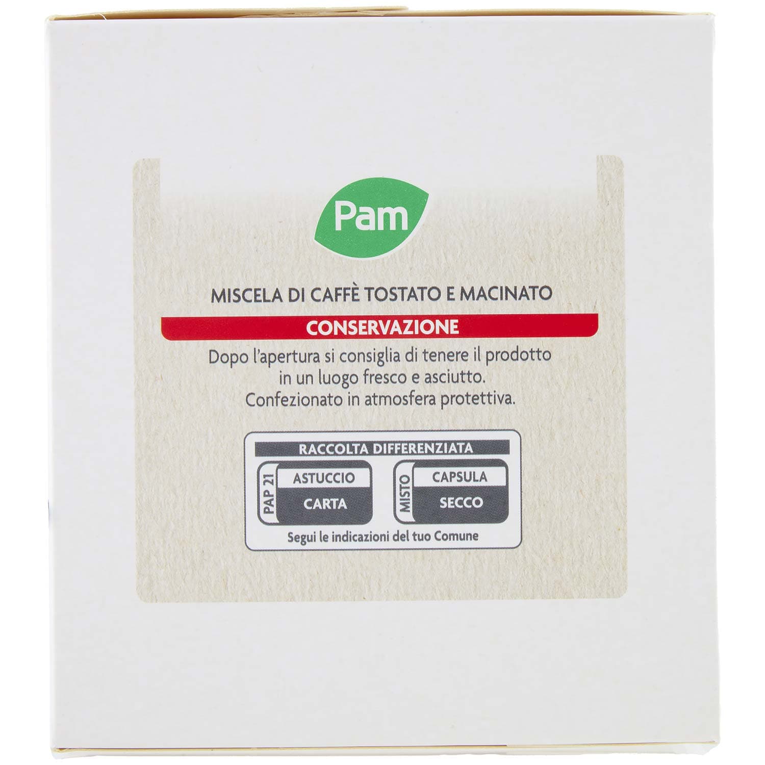 PAM Capsule Caffè Cremoso Compatibili Nescafè* Dolce Gusto* 120g (16x7,5g) – immagine 6