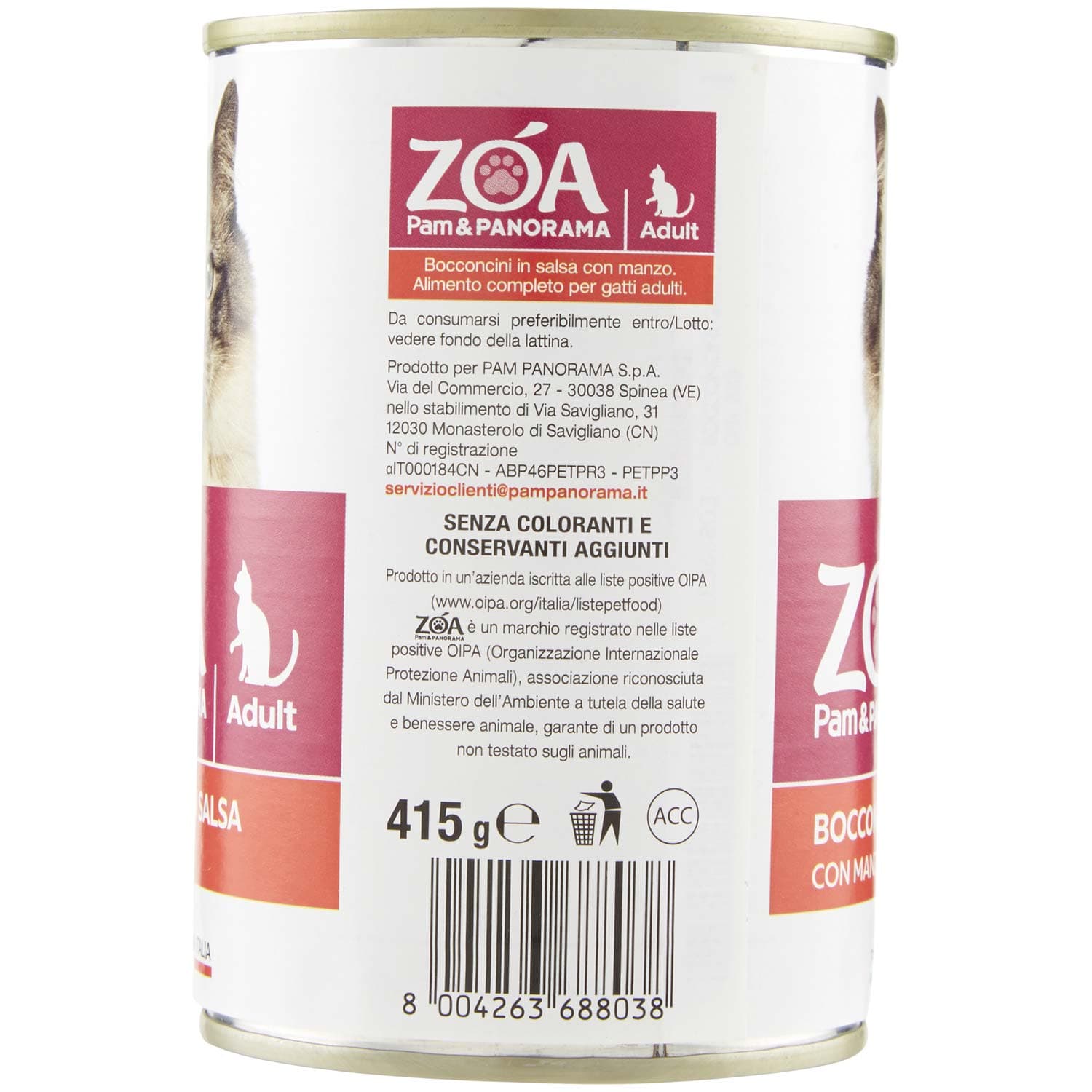 ZOA Adult Bocconcini in Salsa con Manzo 415 g – immagine 6