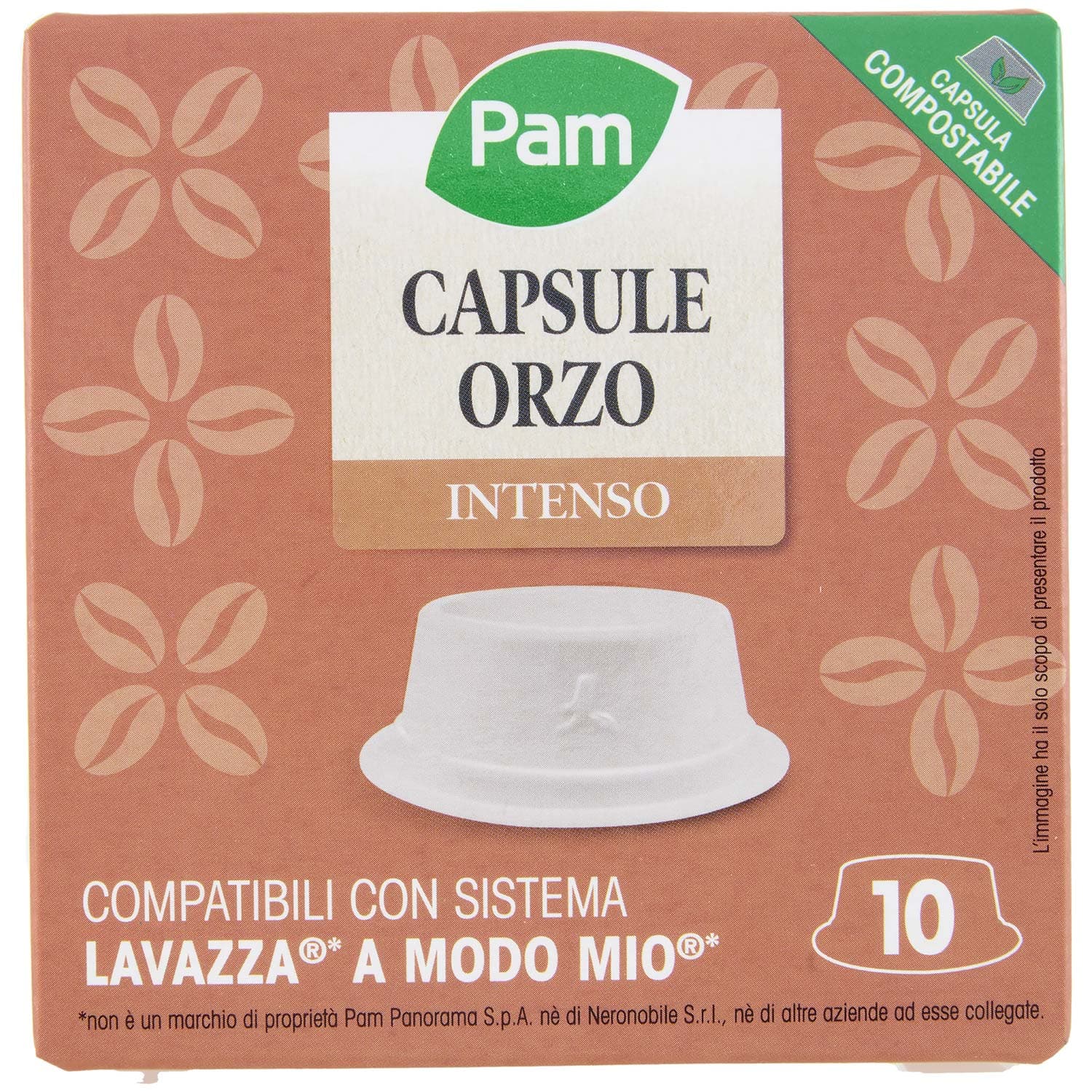 PAM Qualità per te Orzo 10 capsule Compatibili con sistema Lavazza* a Modo Mio* 35g (3,5g x 10) – immagine 3