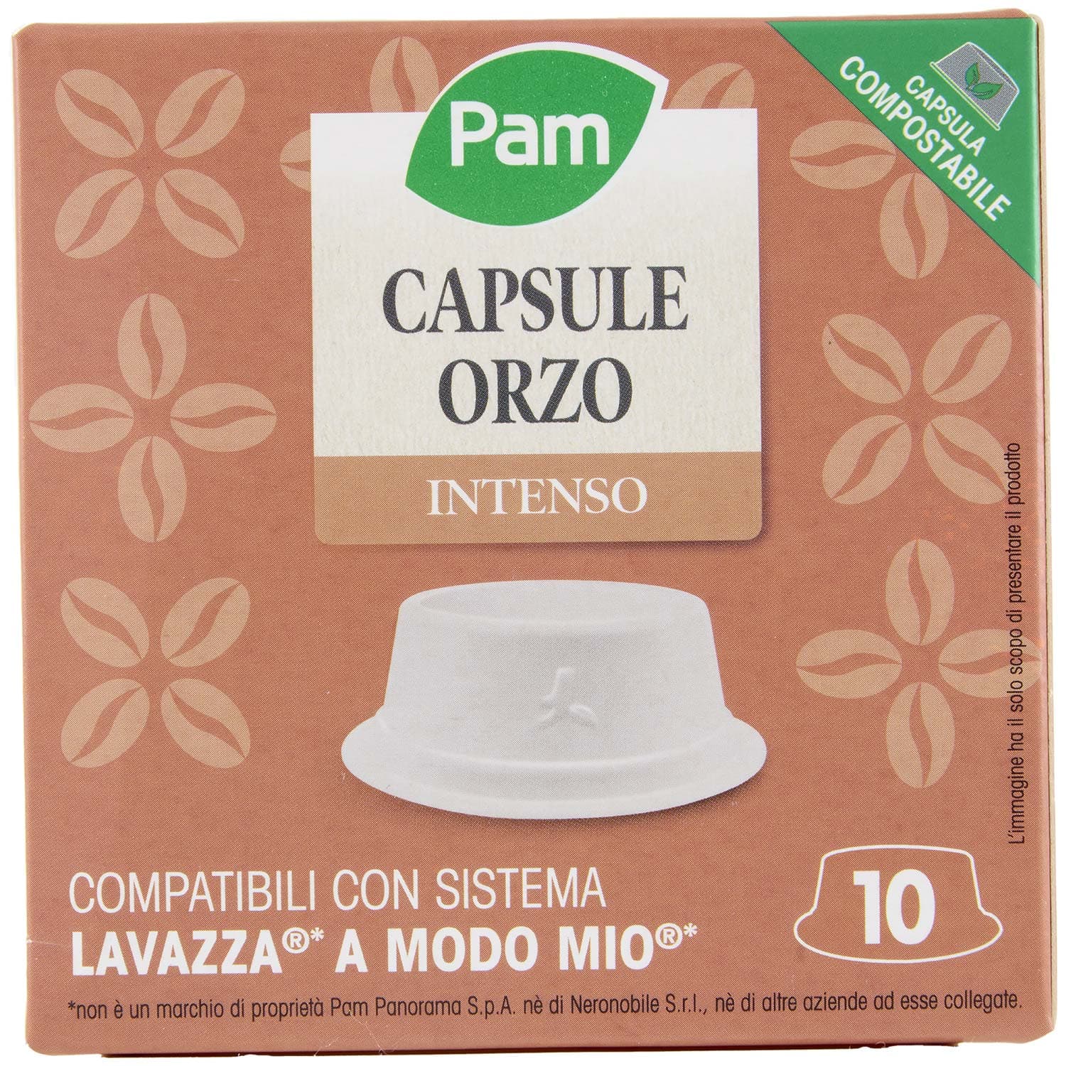 PAM Qualità per te Orzo 10 capsule Compatibili con sistema Lavazza* a Modo Mio* 35g (3,5g x 10) – immagine 5