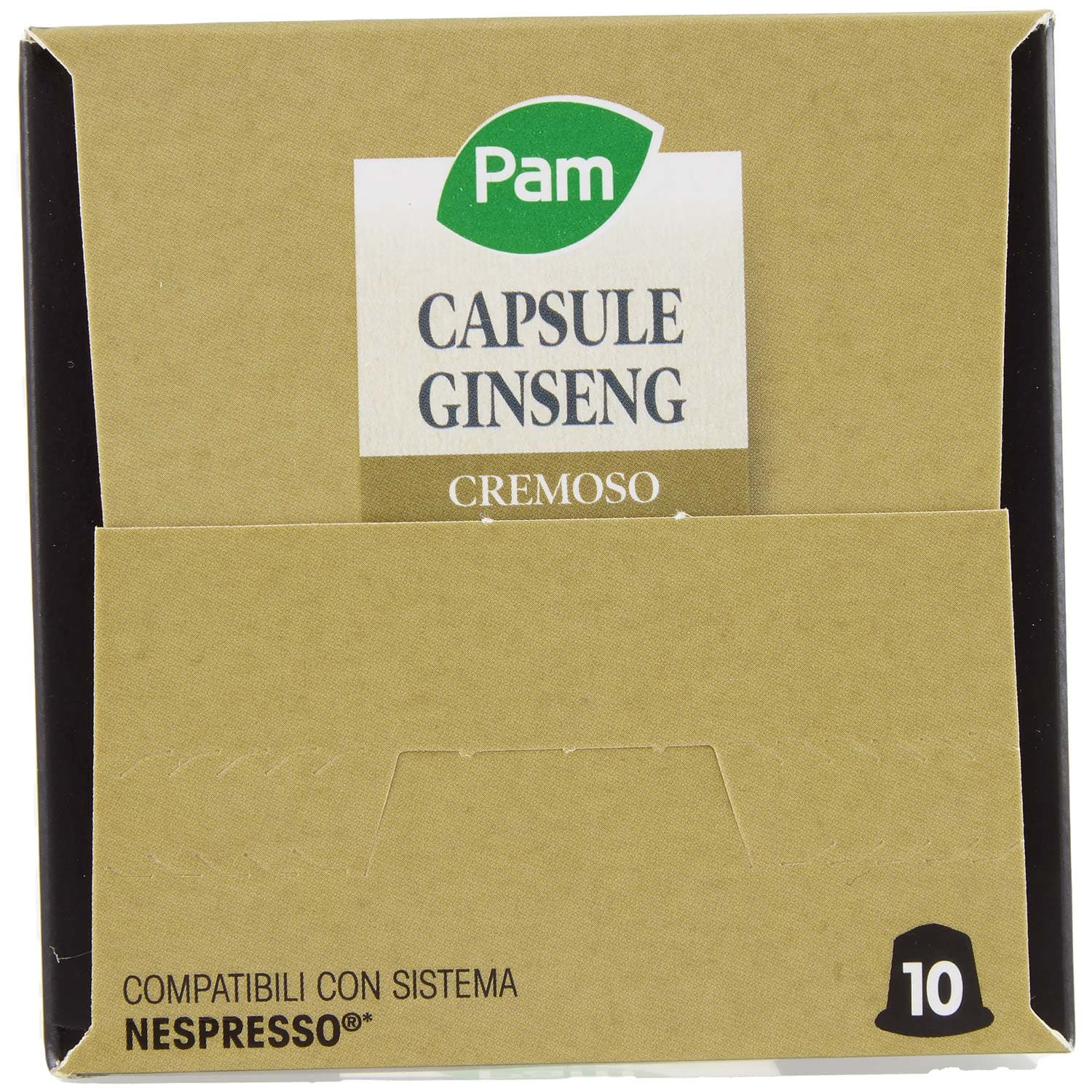 PAM Capsule Ginseng Cremoso Compatibili Nespresso* 43g (10x4,3g) – immagine 7