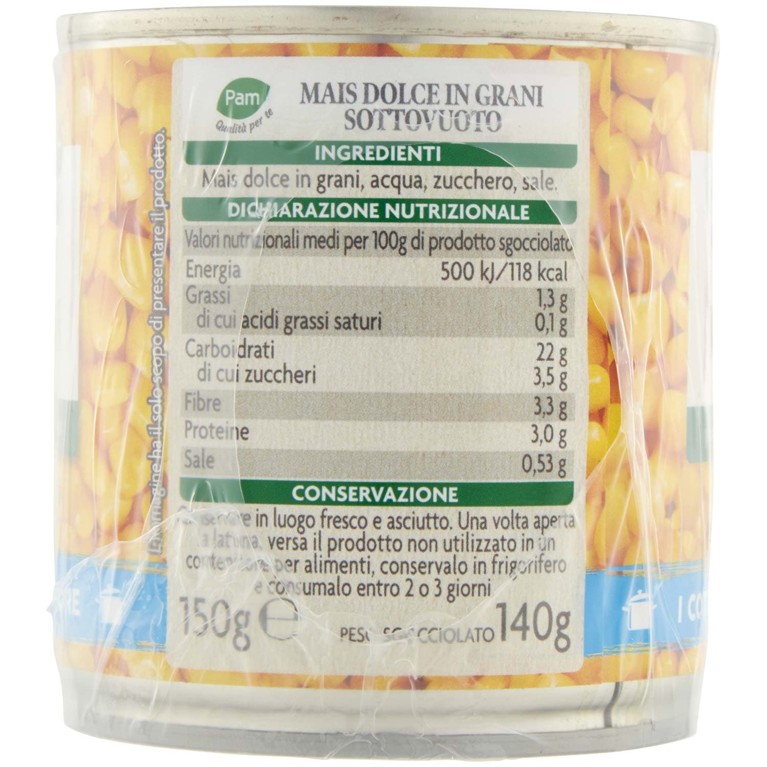 PAM Qualità per te Mais 3 x 150 g – immagine 4