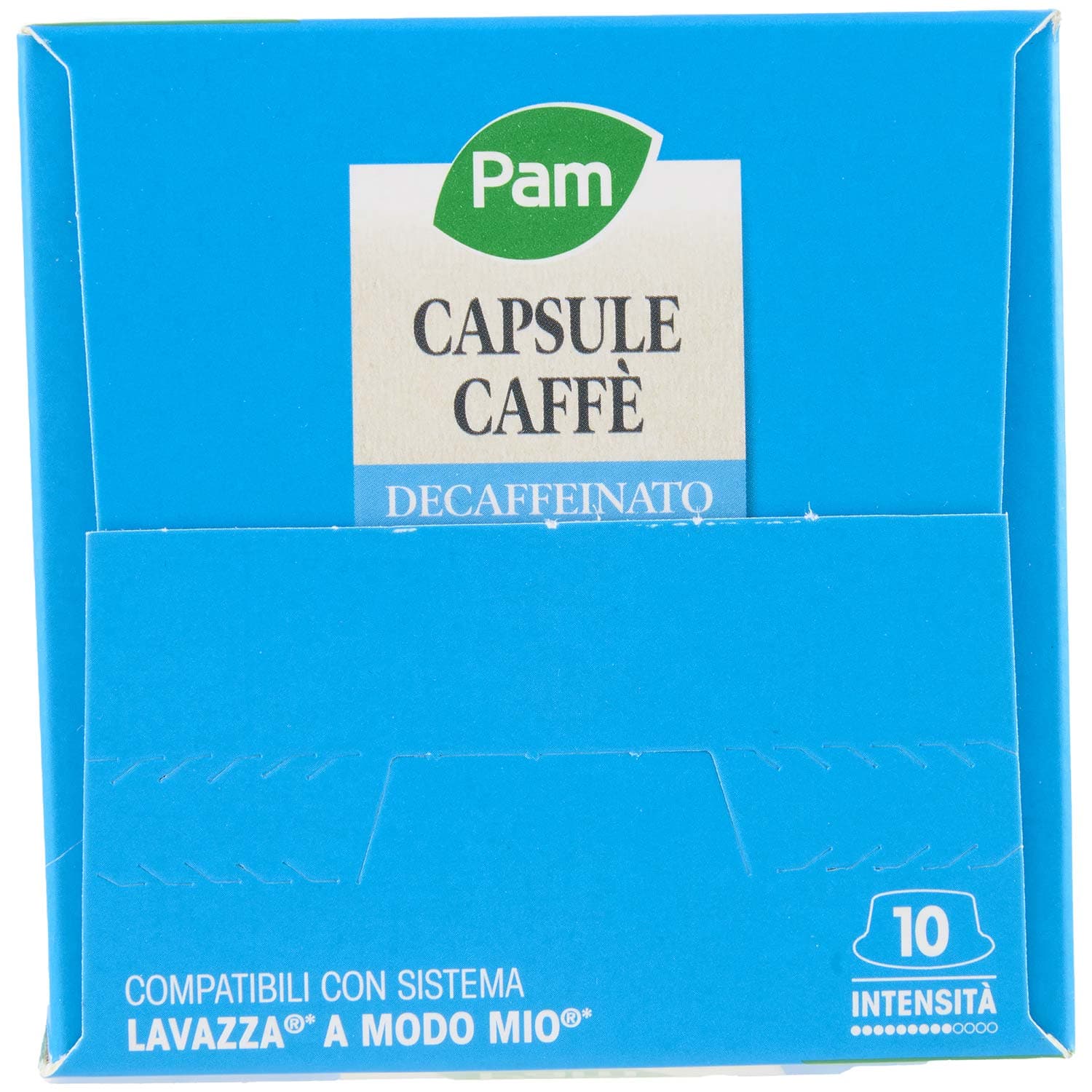 PAM Qualità per te Decaffeinato 10 capsule Compatibili con sistema Lavazza* a Modo Mio* 70g (7gx10) – immagine 7
