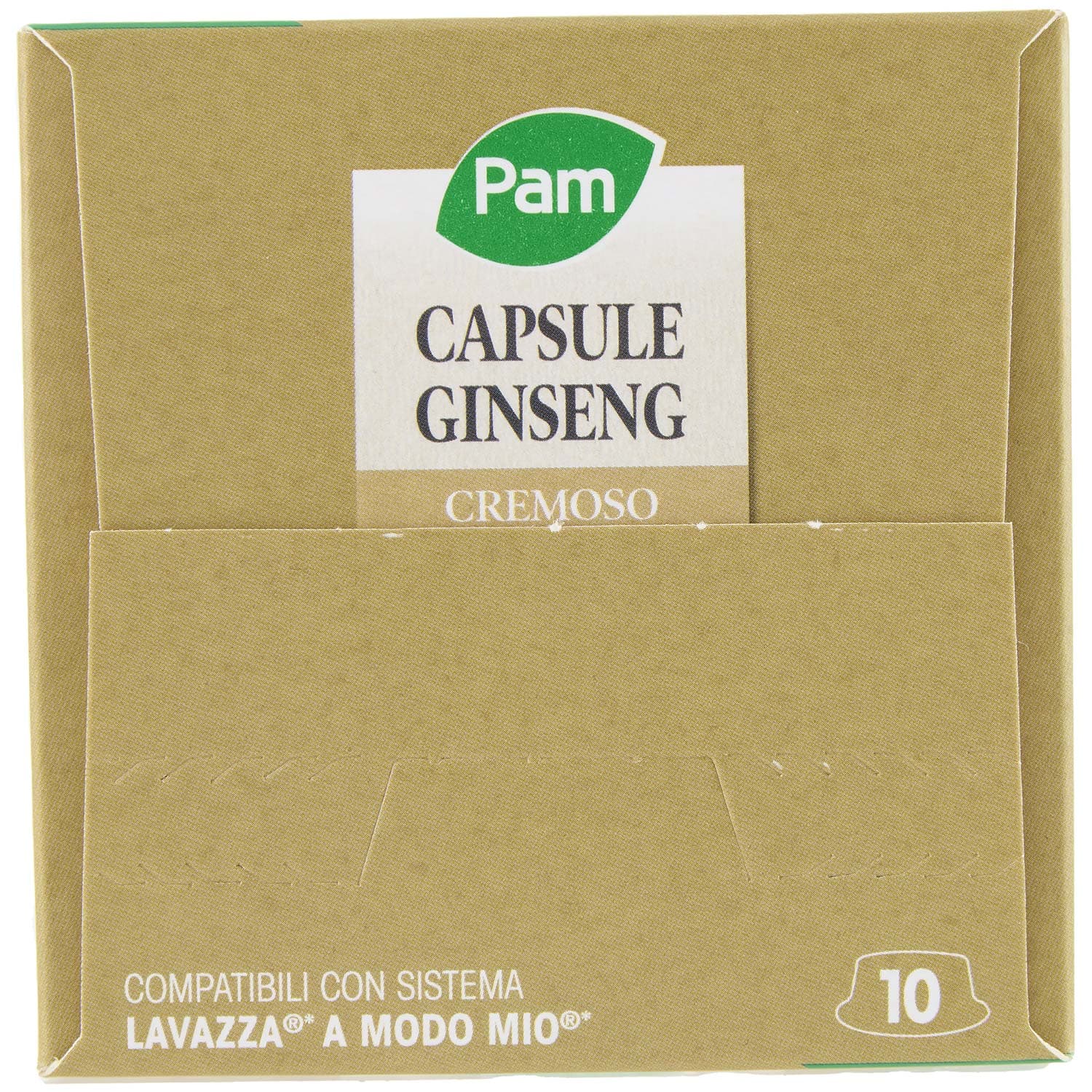 PAM Qualità per te Ginseng 10 capsule Compatibili con sistema Lavazza* a Modo Mio* 75 g (7,5g x 10) – immagine 7